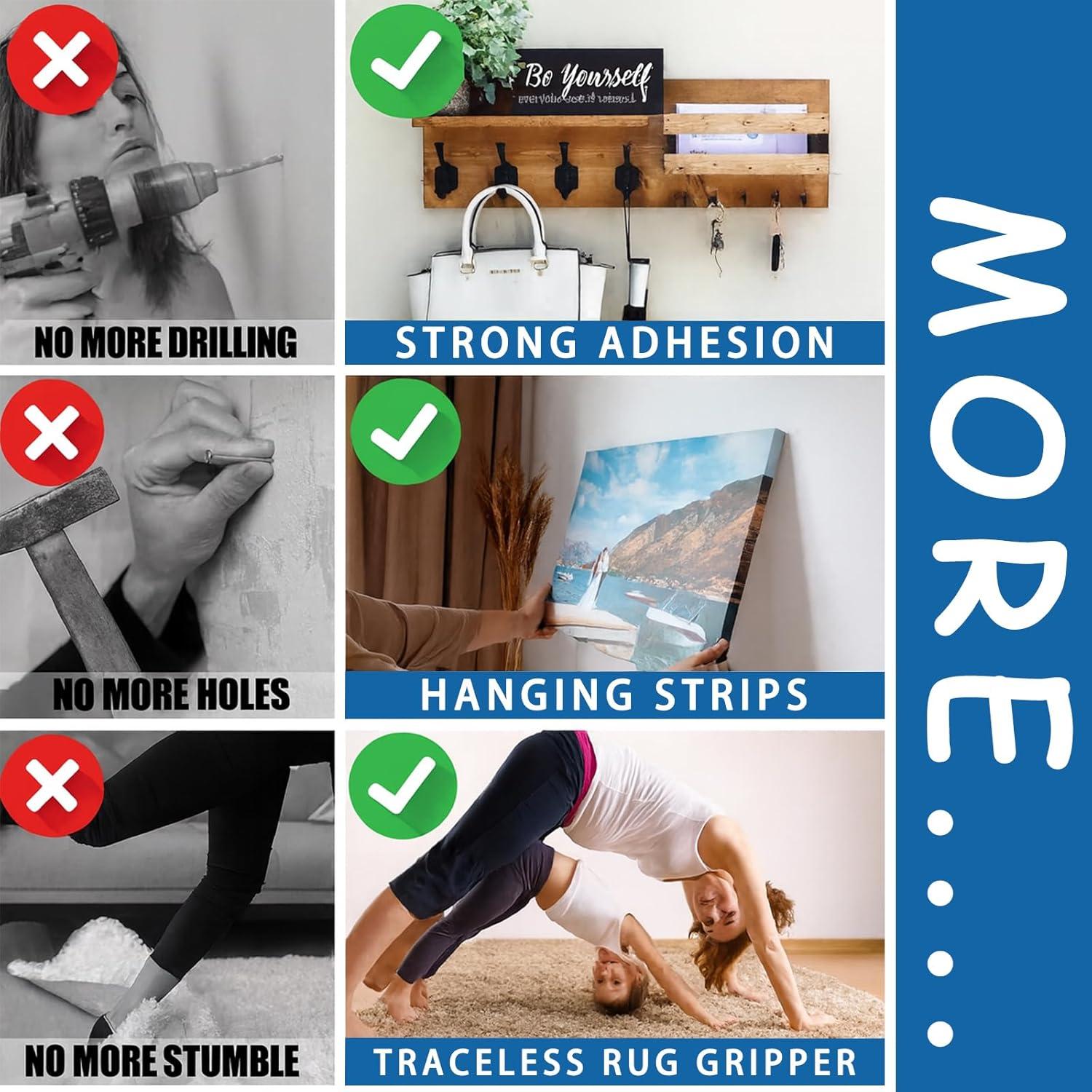 Cinta Doble Cara Nano GluonX 3Rollos 3.05m Alta Resistencia