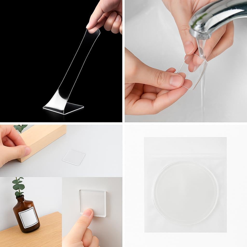 Cinta Doble Cara Nano DPAL 3.0m Alta Resistencia Transparente