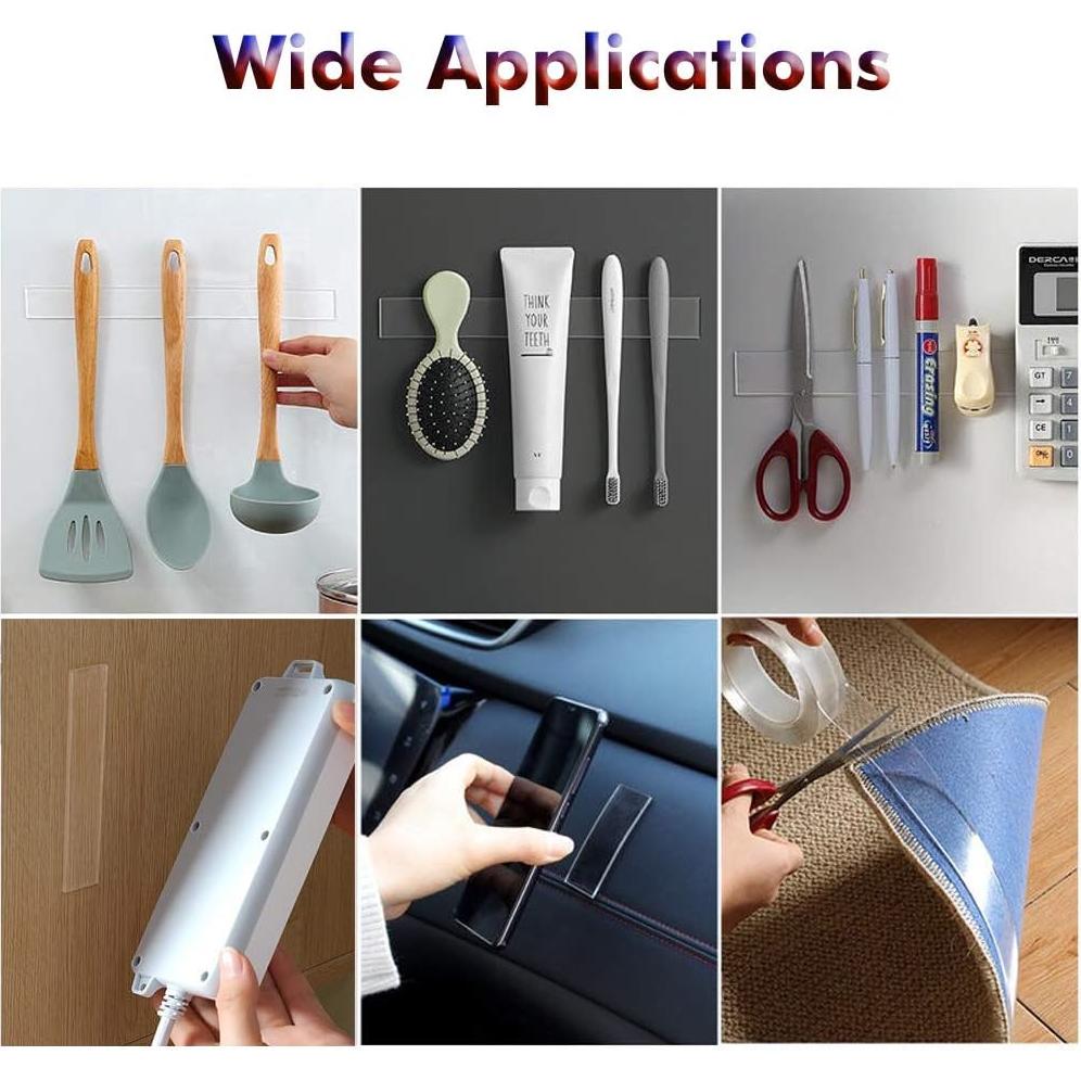 Cinta Nano Doble Cara LLPT 3 cm x 5 m Transparente Fuerte