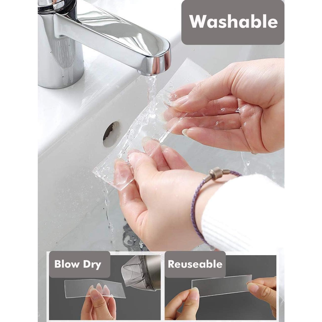 Cinta Nano Doble Cara LLPT 3 cm x 5 m Transparente Fuerte