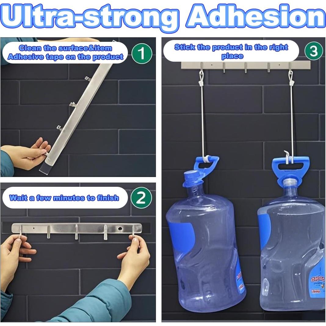 Cinta Adhesiva Doble Cara FZWONVUC 9.14m 3 Rollos 1-3cm