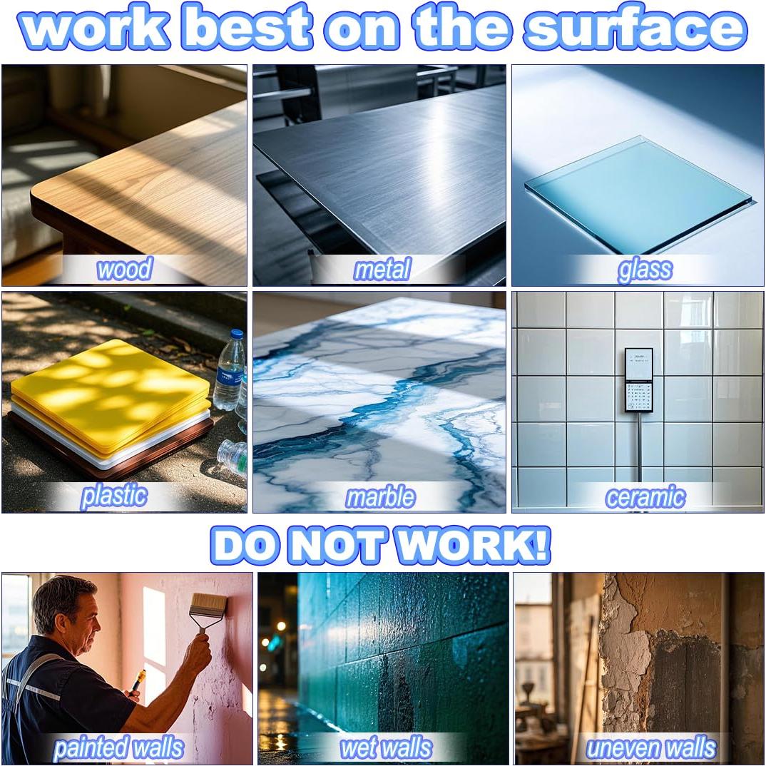 Cinta Adhesiva Doble Cara FZWONVUC 9.14m 3 Rollos 1-3cm