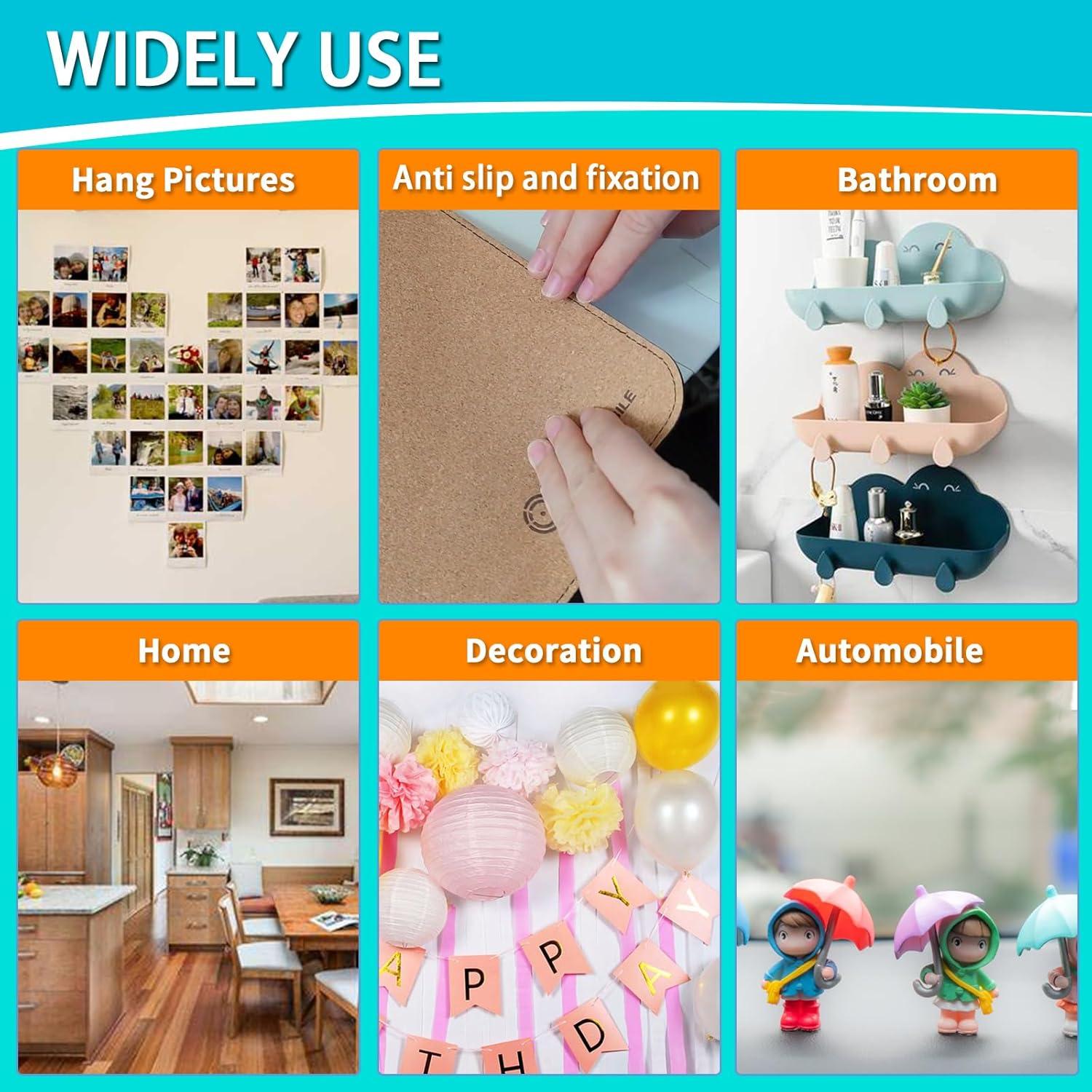 Cinta Adhesiva Doble Cara Birllaid 96 Piezas Multiusos