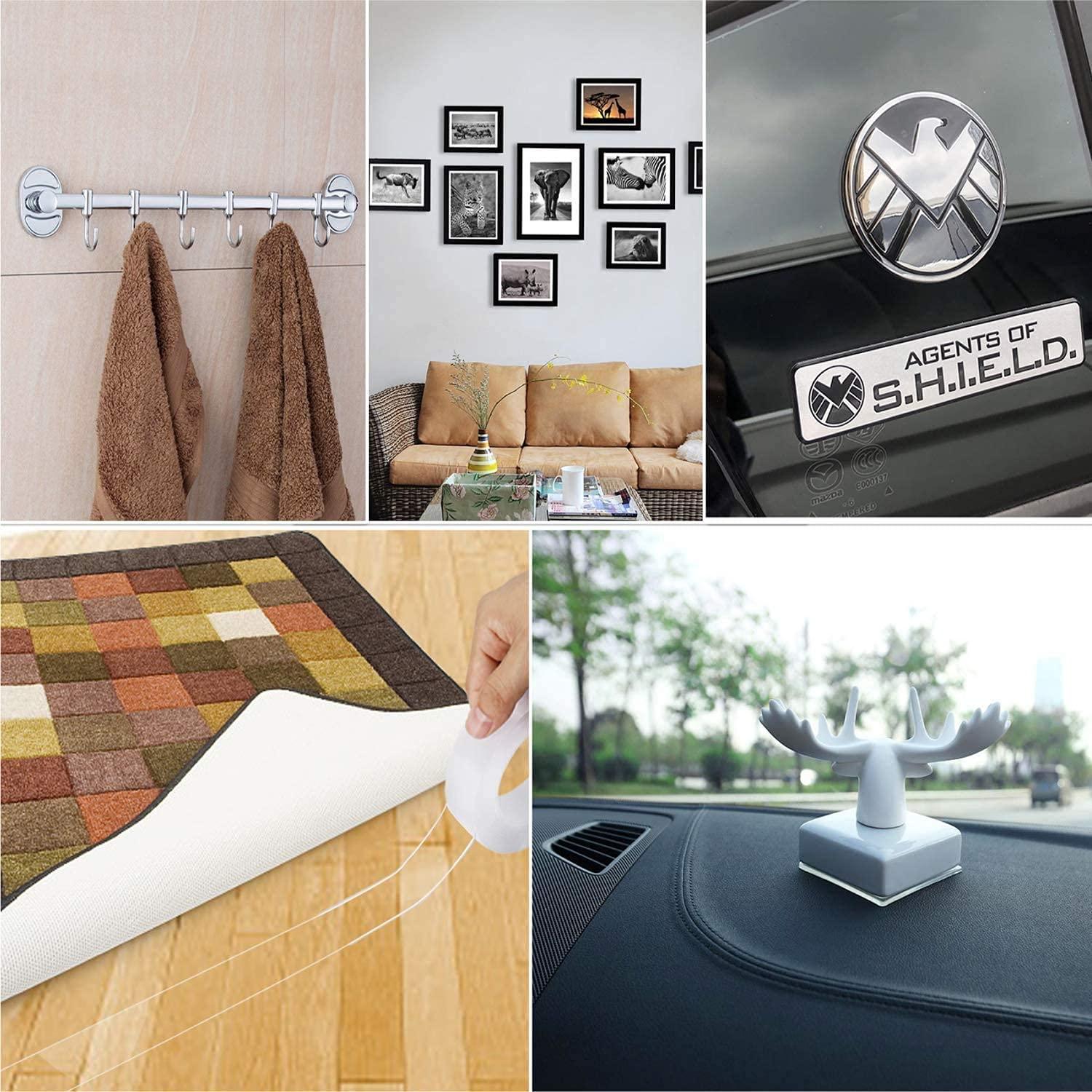 Cinta Doble Cara Nano GOLDYIPE 3m Alta Resistencia Transparente