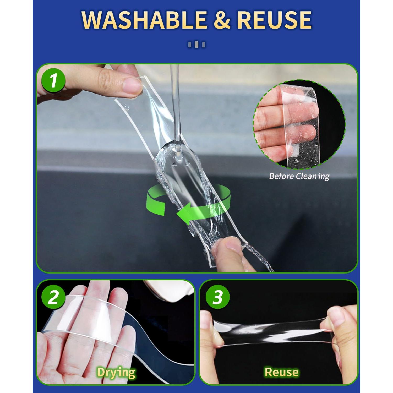 Cinta Doble Cara Adhesiva Fuerte Phixbear 6.1m x 3.05cm