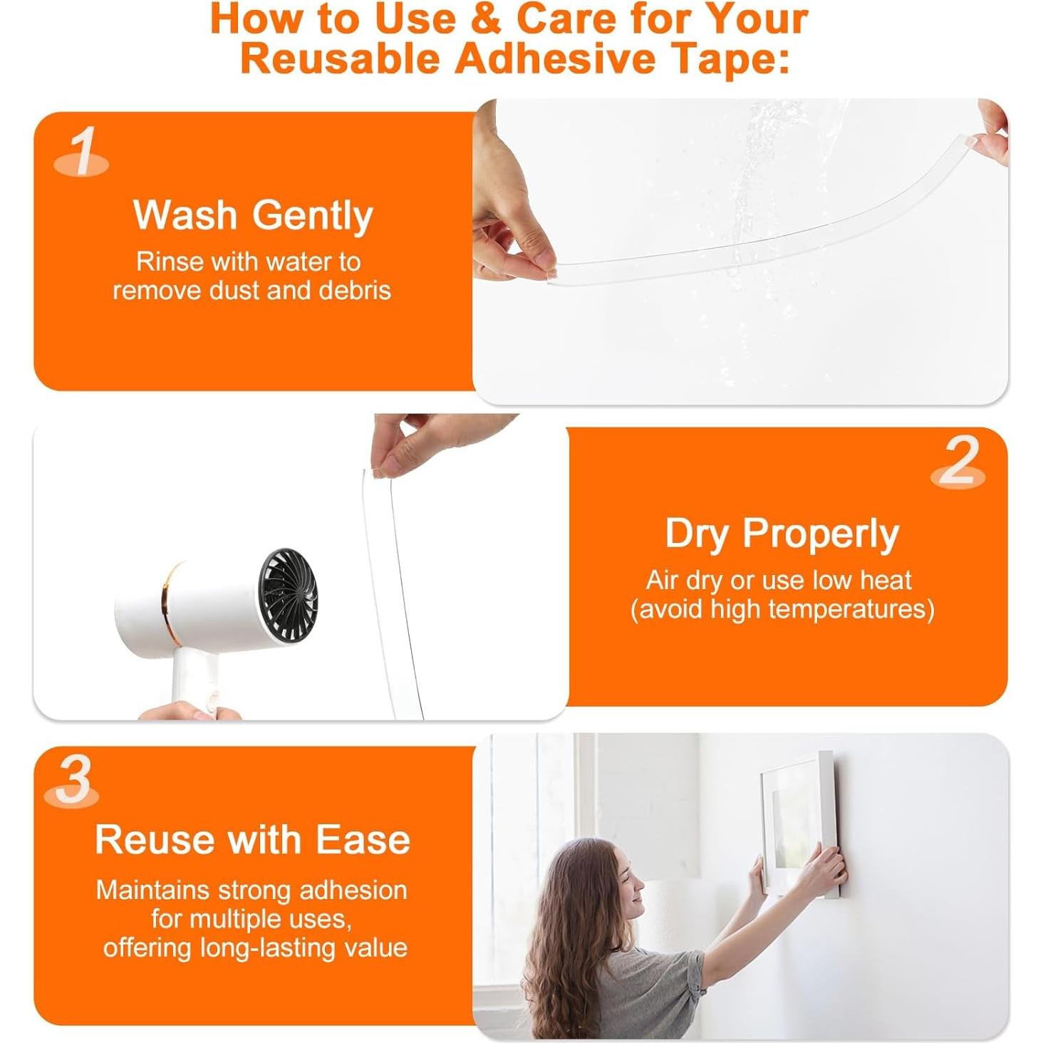 Cinta Nano Doble Cara Trenkyo 304.8 cm Alta Resistencia