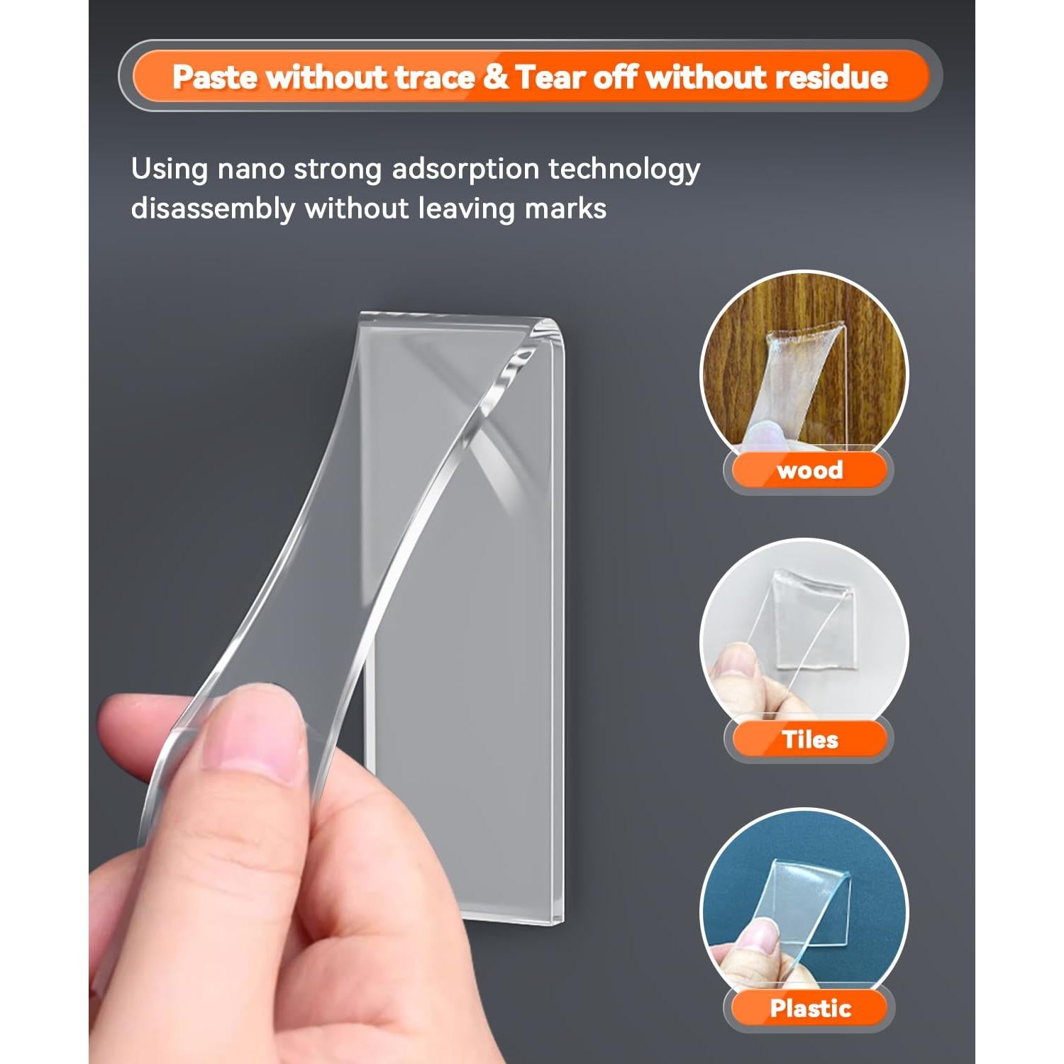 Cinta Doble Cara Transparente CosyGO 3.05 cm x 6.1 m Resistente