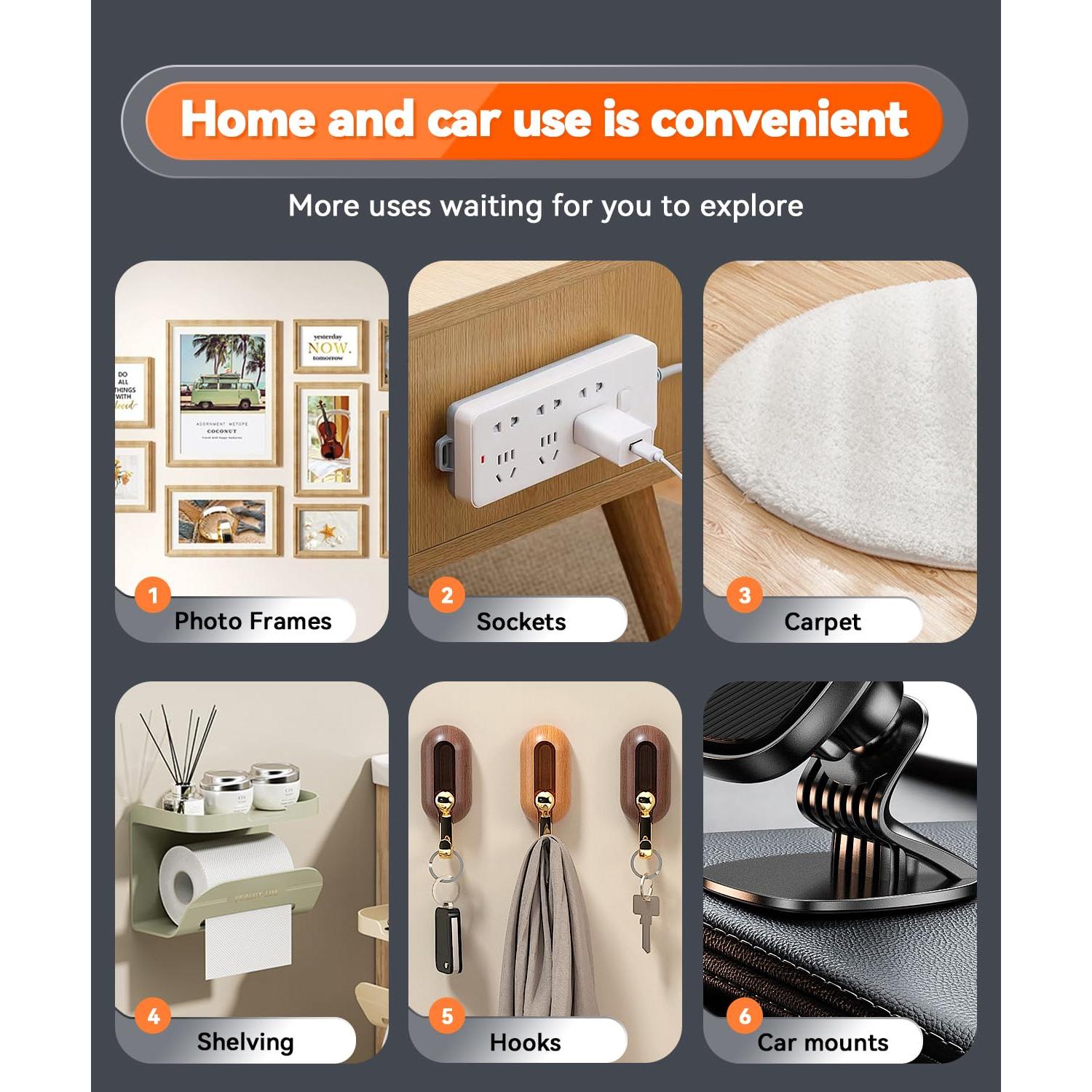 Cinta Doble Cara Transparente CosyGO 3.05 cm x 6.1 m Resistente