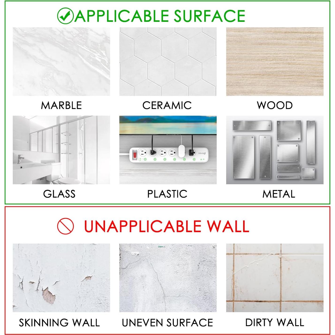 Cinta de Montaje Doble Cara LUEXBOX 20 Piezas 6.5x3.5cm