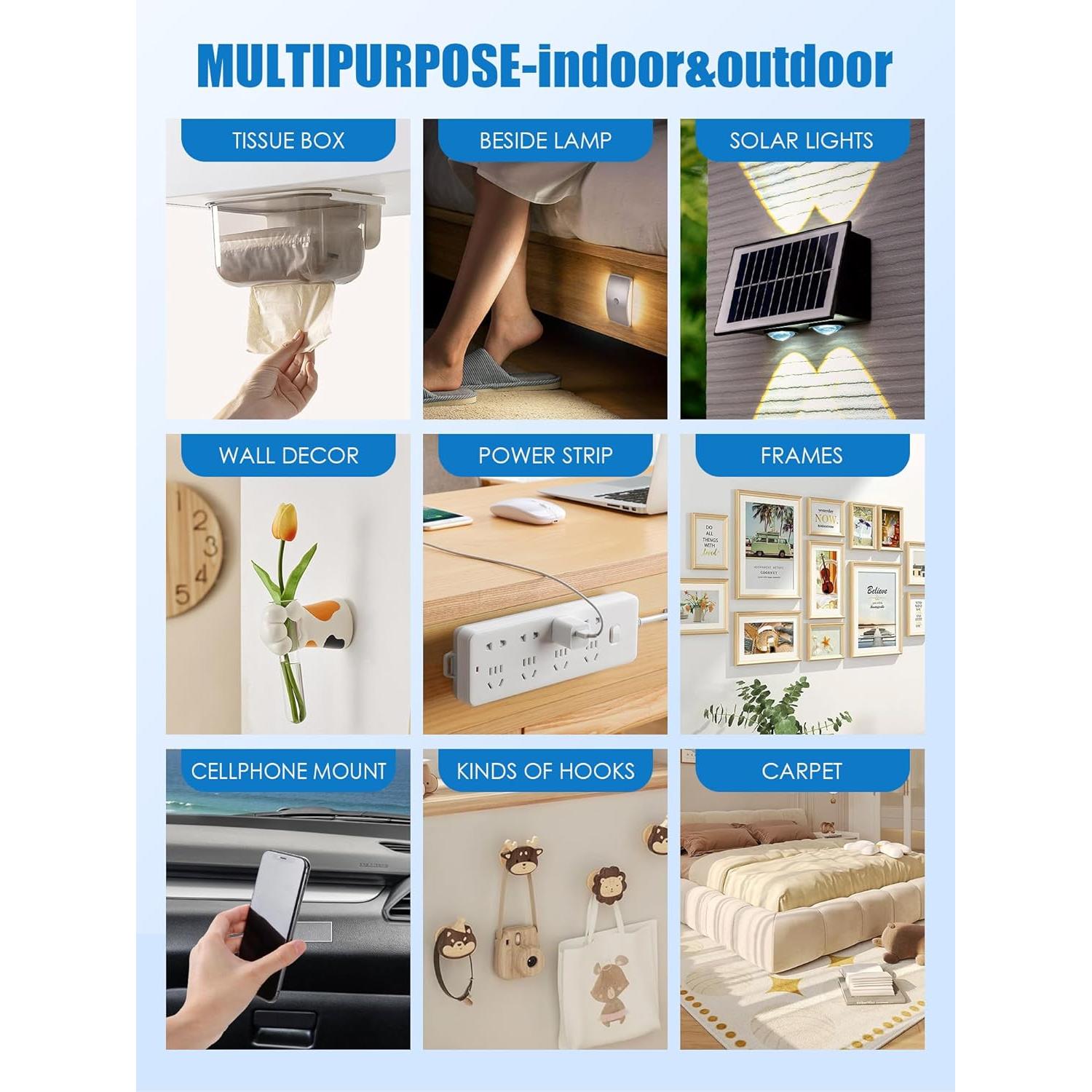 Cinta Doble Cara Nano Transparente Gliship 3m x 3cm Alta Resistencia