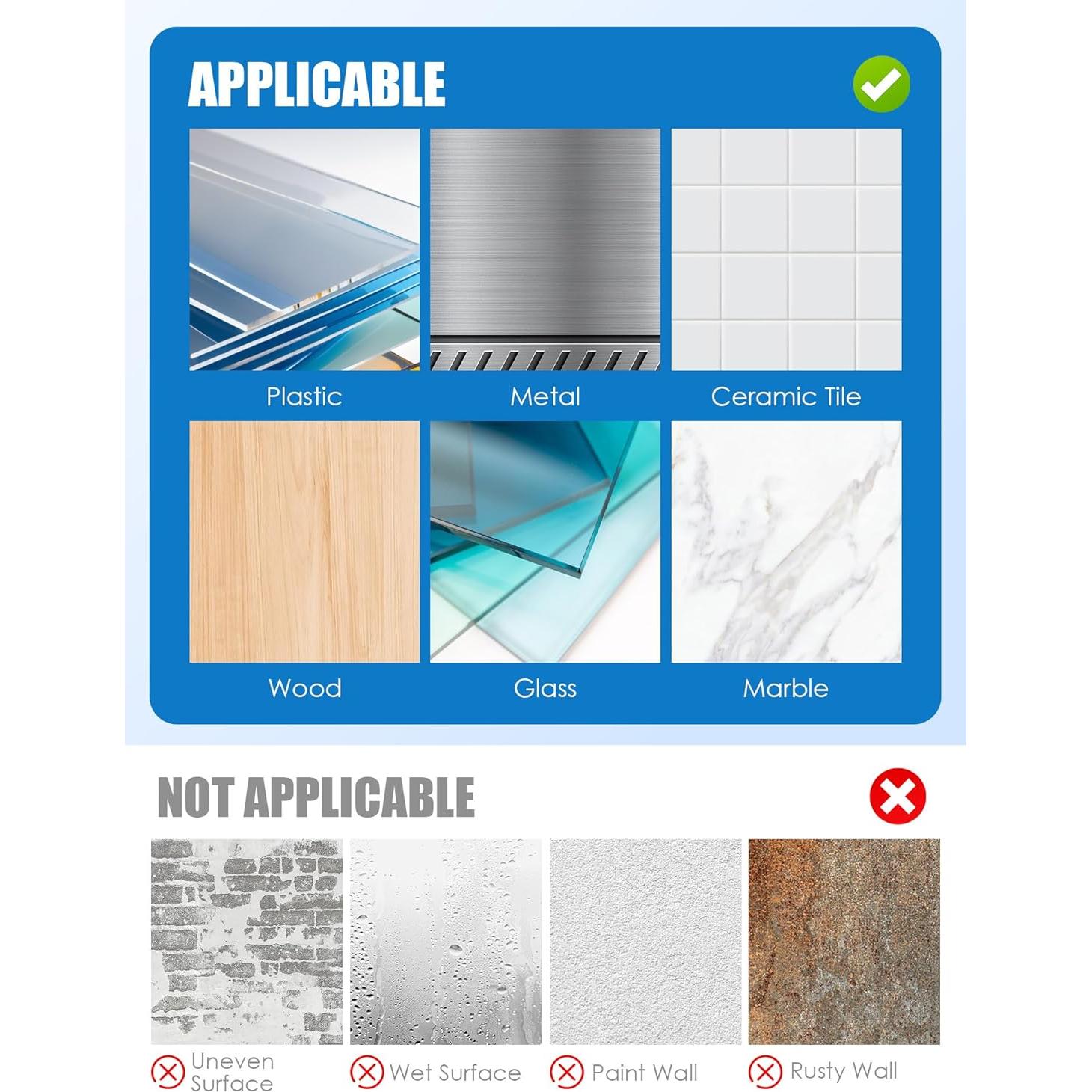 Cinta Doble Cara Nano Transparente Gliship 3m x 3cm Alta Resistencia