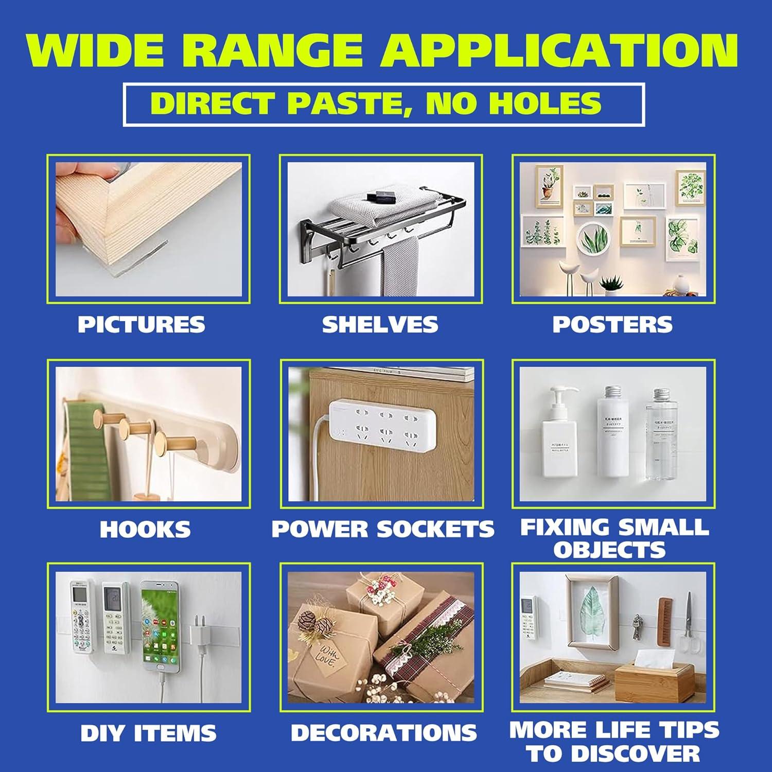 Cinta Doble Cara Gaffer Power 5.03 m Ultra Fuerte Transparente