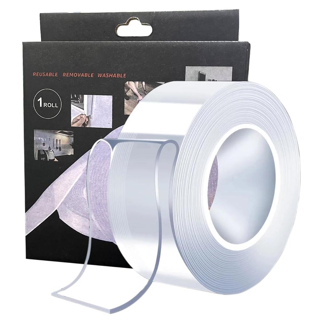 Cinta Adhesiva Doble Cara Miscyder 10M Transparente Removible