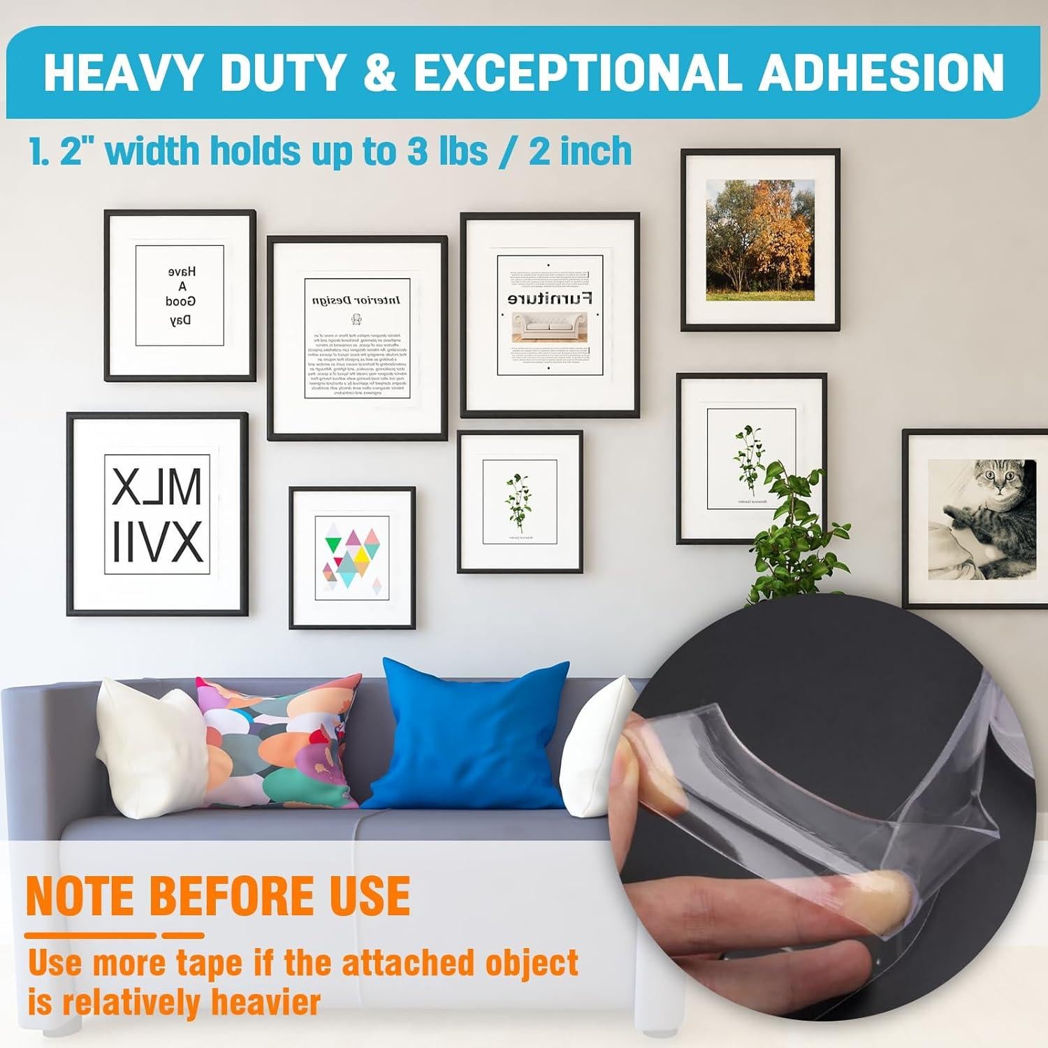 Cinta Doble Cara ANLOKE 3 Rollo 1.2 x 3 m Alta Resistencia