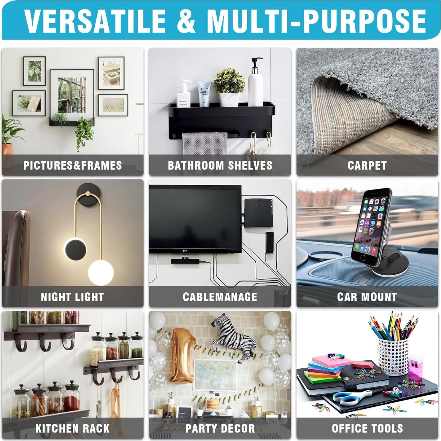 Cinta Doble Cara ANLOKE 3 Rollo 1.2 x 3 m Alta Resistencia