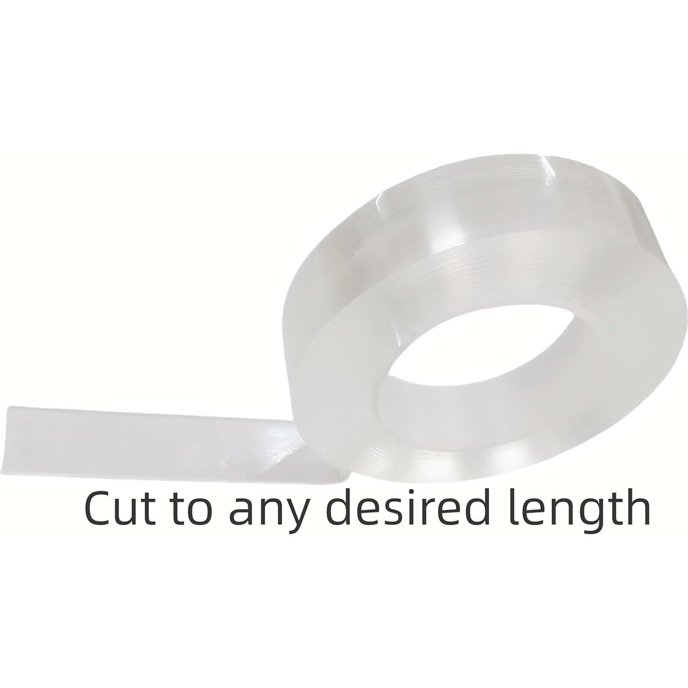 Cinta Nano Transparente Doble Cara MDANNO 498 cm Alta Resistencia