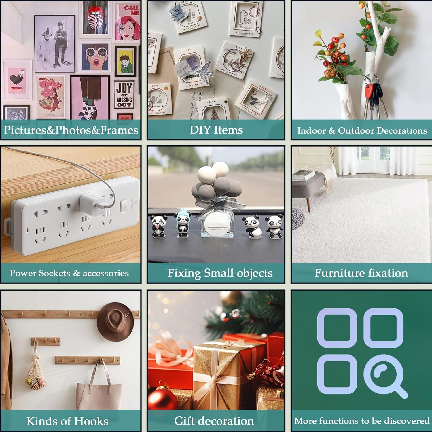 2 Rollos de Cinta Nano Doble Cara Ykimok 3m Transparente