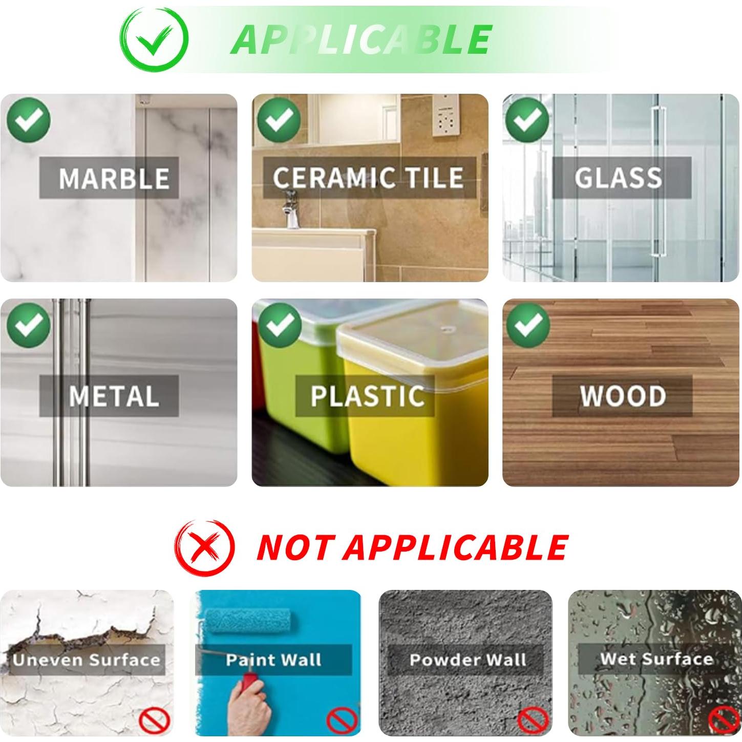 Cinta Adhesiva Doble Cara FIWWAT 3.05m Paquete de 2 Alta Resistencia