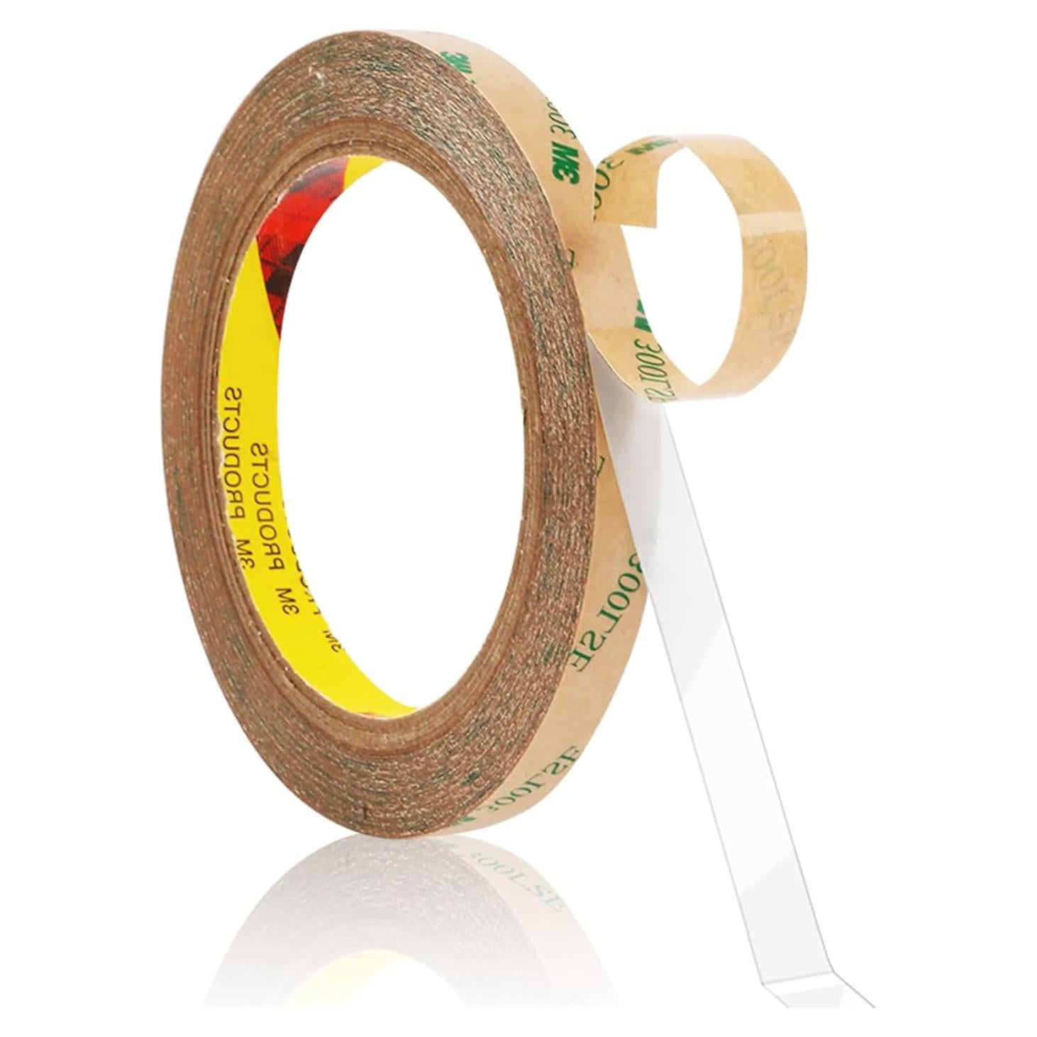 Cinta Adhesiva Doble Cara HUTIXI 300LSE 10mm x 13.75m Transparente