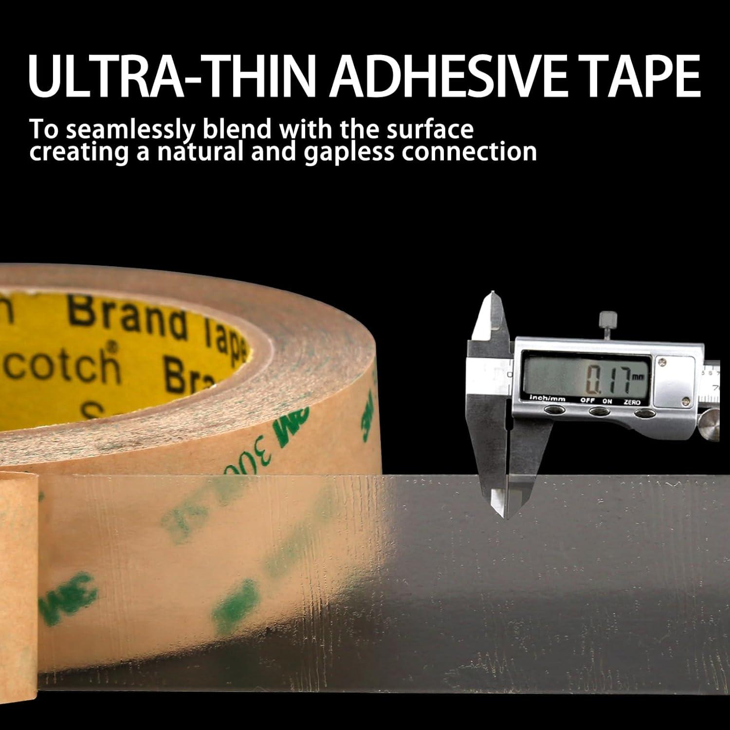 Cinta Adhesiva Doble Cara HUTIXI 300LSE 10mm x 13.75m Transparente