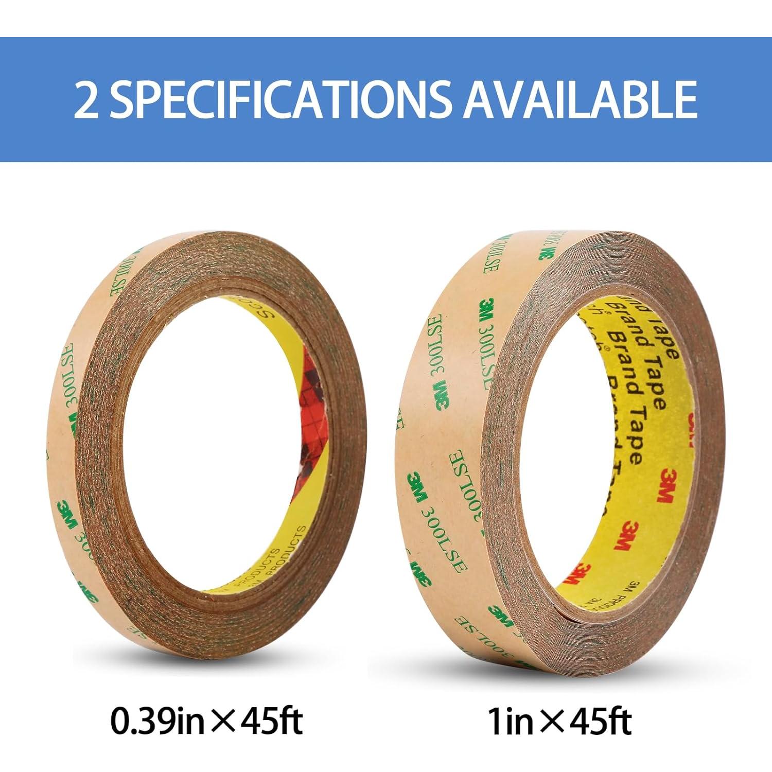 Cinta Adhesiva Doble Cara HUTIXI 300LSE 10mm x 13.75m Transparente