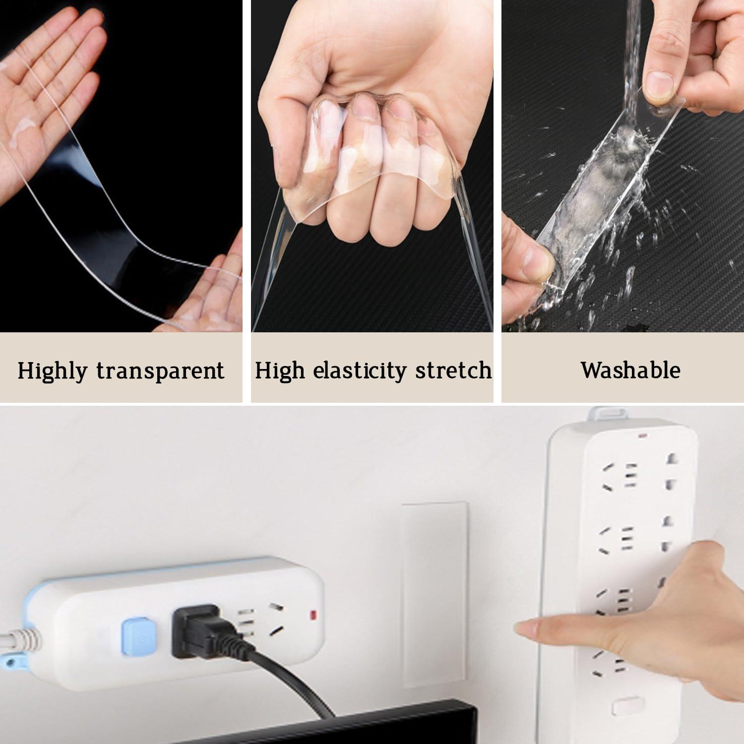 Cinta de Montaje Doble Cara Nano Qoqooice 30mm x 10m Alta Resistencia