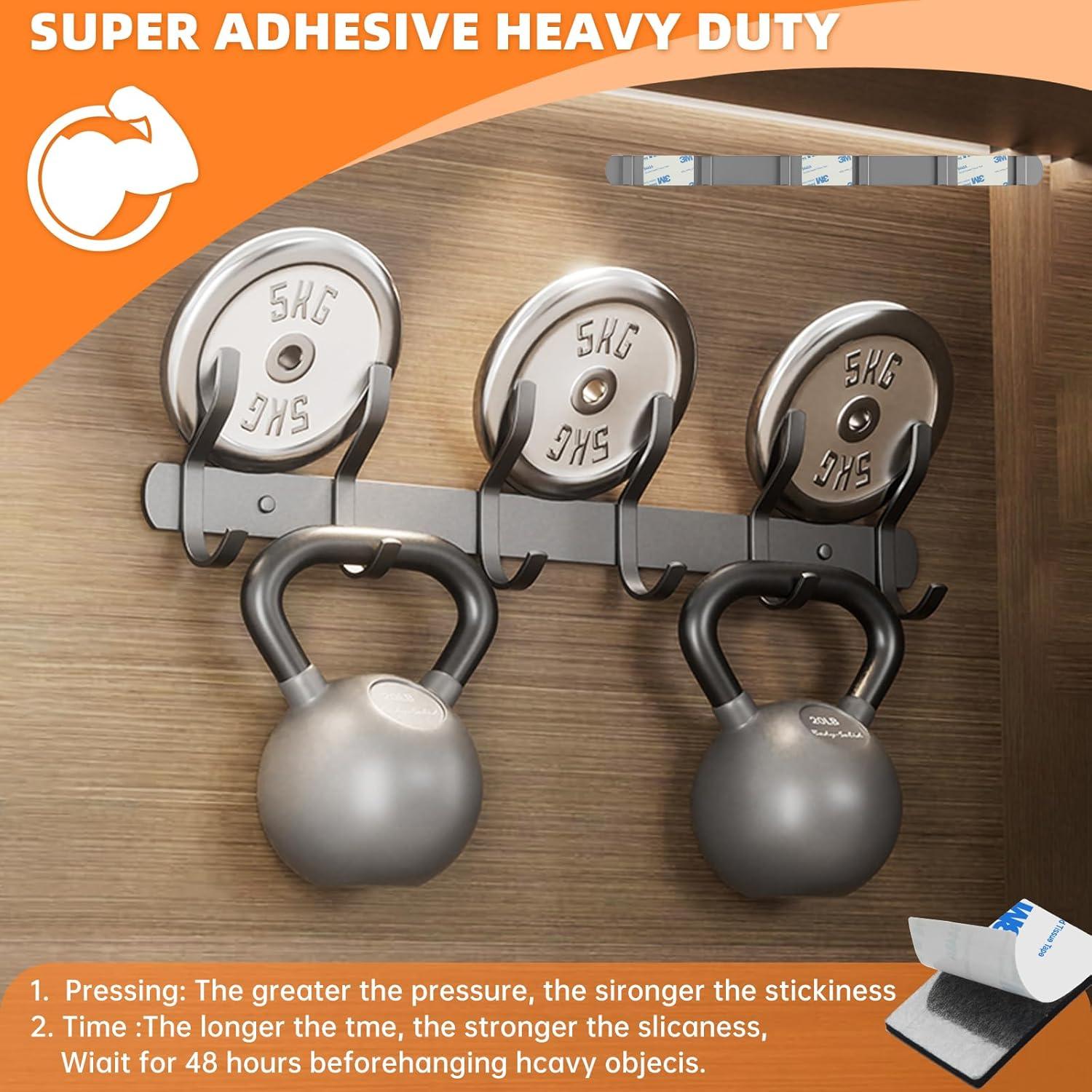 Cinta Doble Cara Heavy Duty 3M, 48 Piezas 5x3 cm Negra