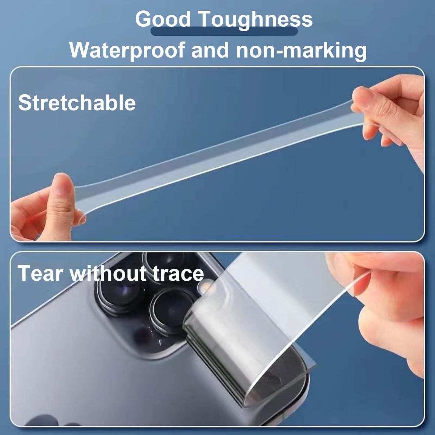 Cinta Doble Cara Nano VEESA 3m - Adhesivo Removible Alta Resistencia