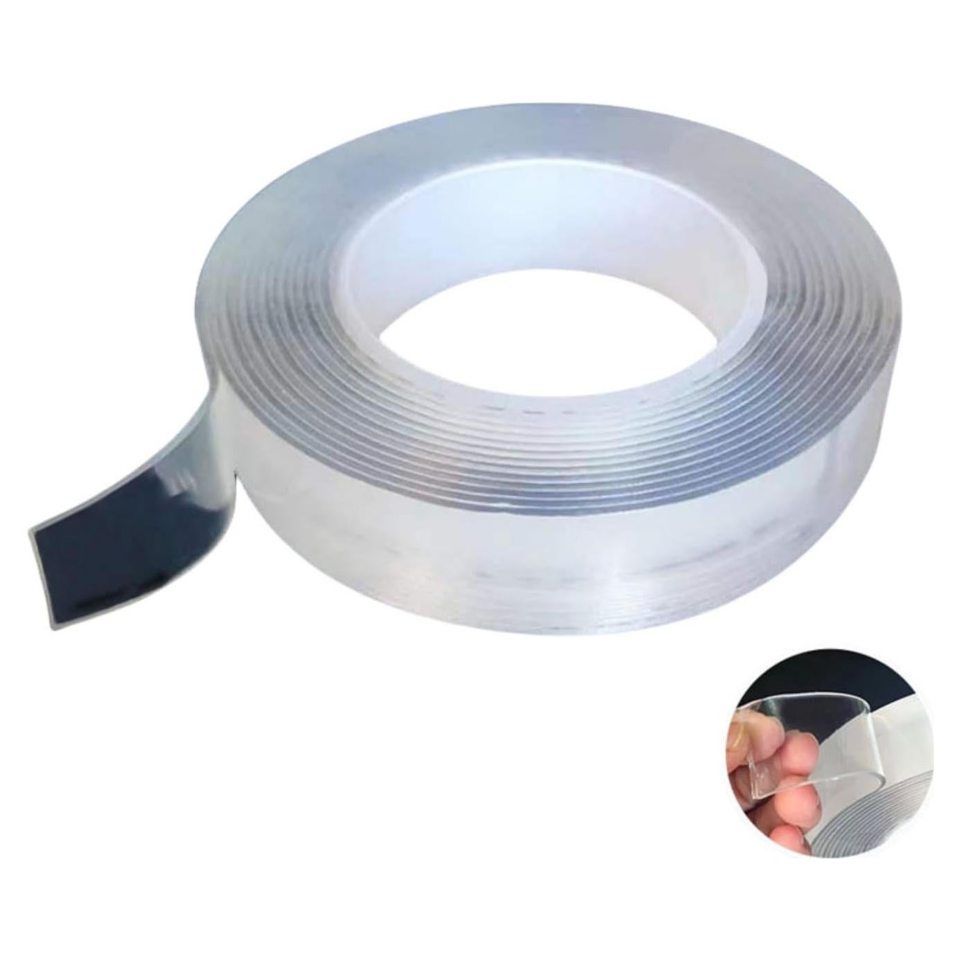 Cinta Doble Cara Nano Dzrige 5M Transparente Impermeable