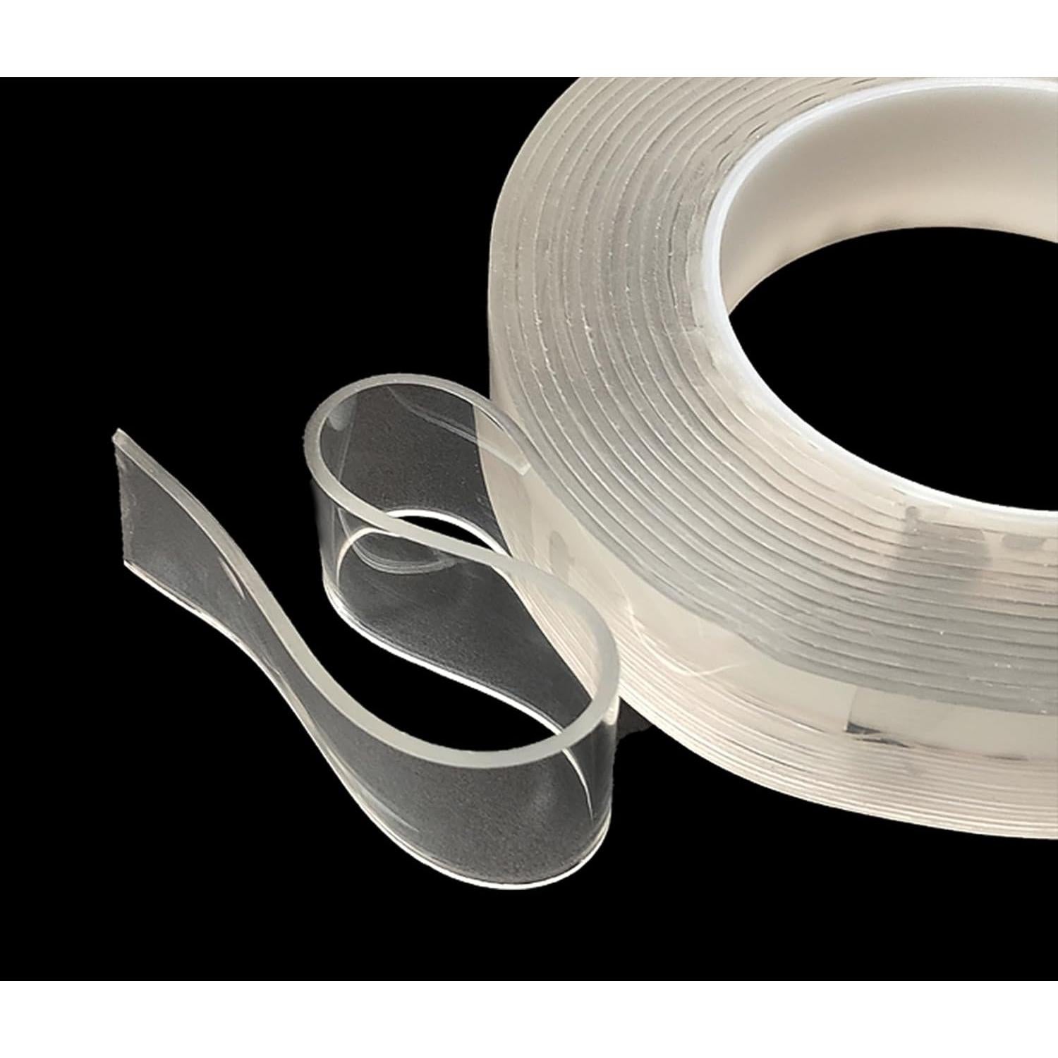 Cinta Doble Cara Nano Dzrige 5M Transparente Impermeable