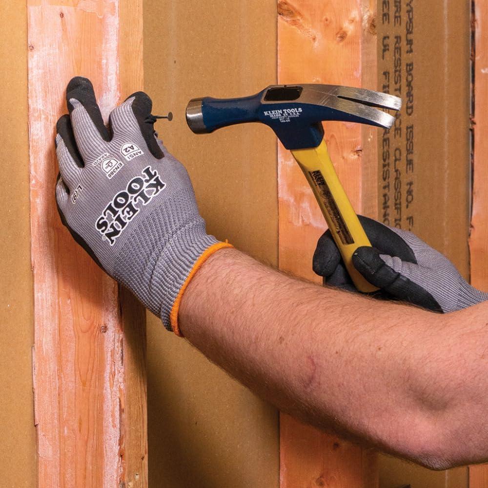 Guantes de Trabajo KLEIN TOOLS 60585 Nitrilo Táctiles Grande 2-Pares