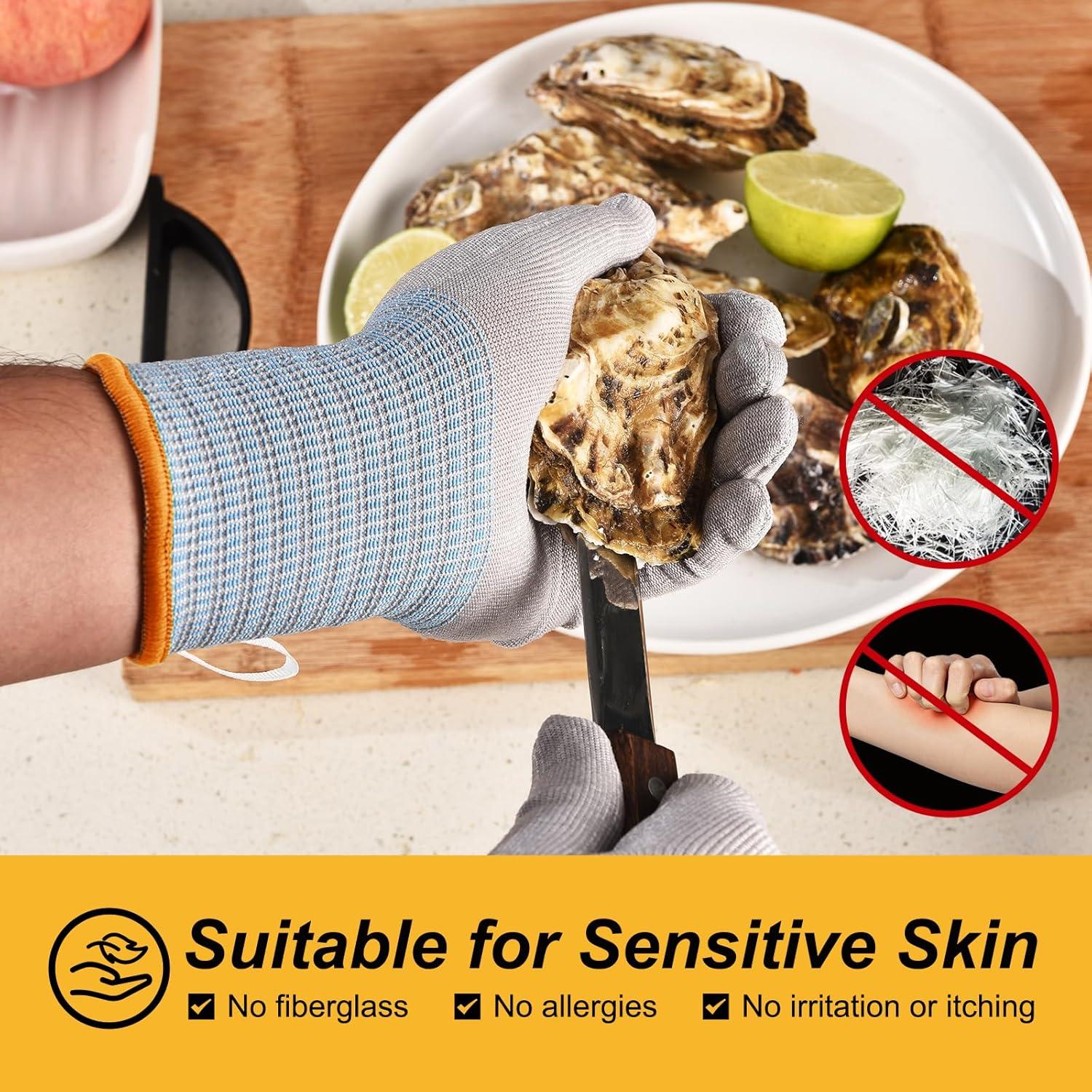 Guantes de Corte Grado Alimenticio DINOPRO A4 Talla M