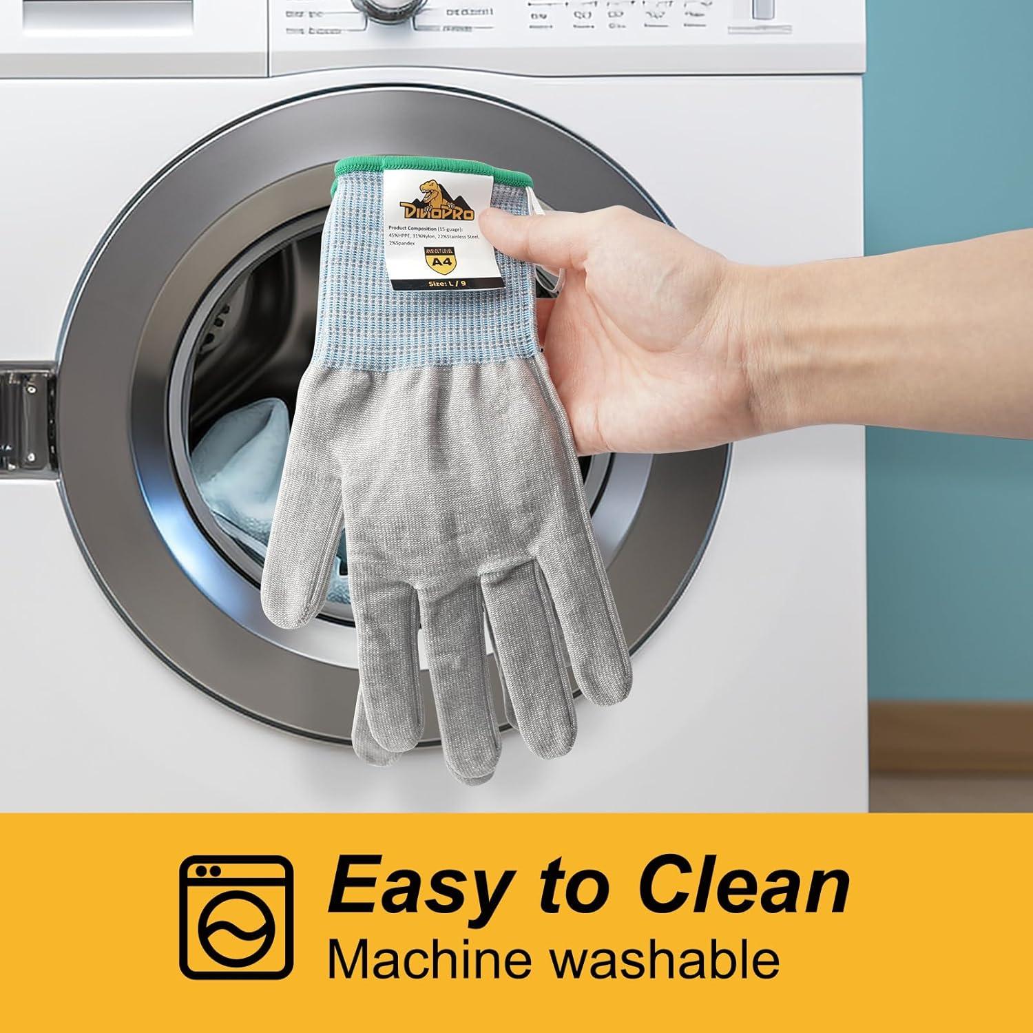 Guantes de Corte Grado Alimenticio DINOPRO A4 Talla M