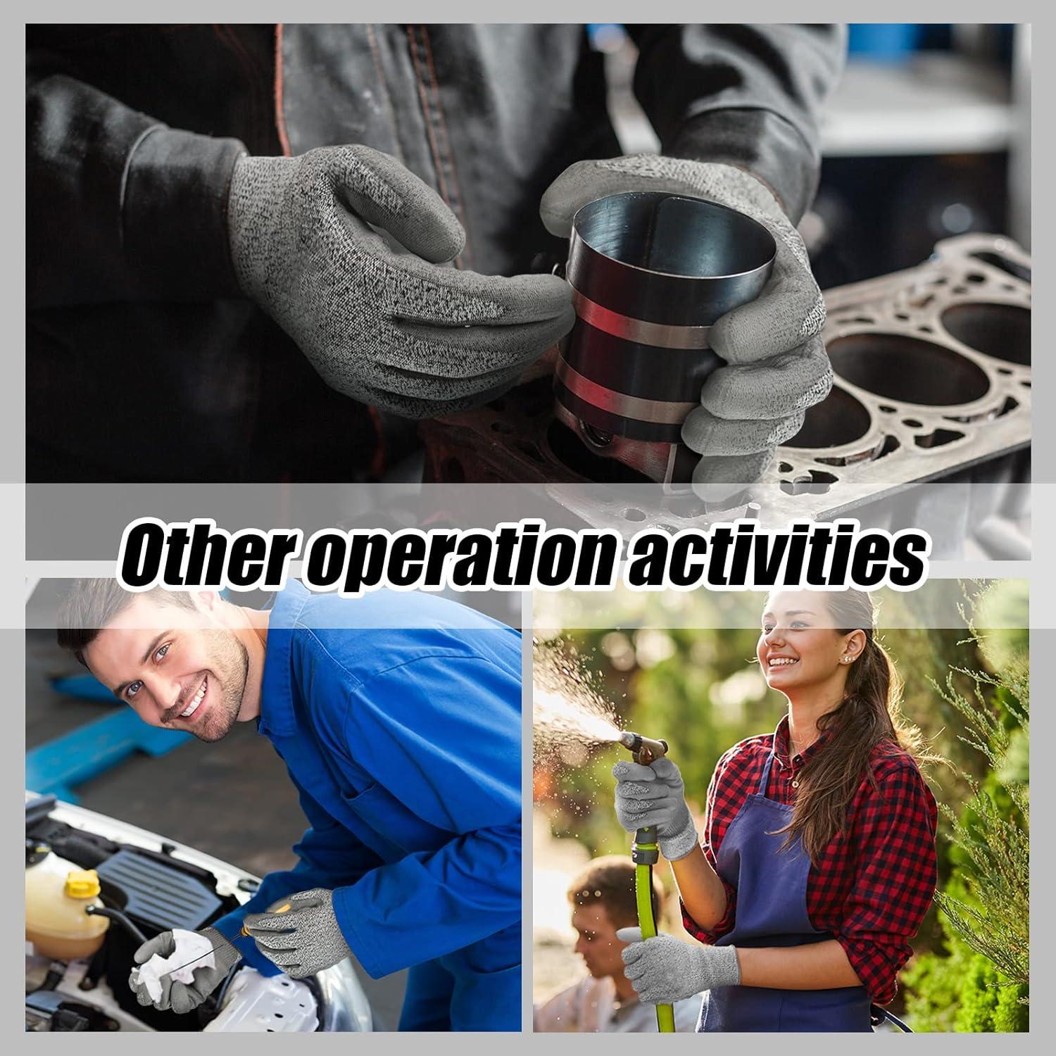 Guantes Resistentes a Cortes Janmercy 3 Pares Nivel 5