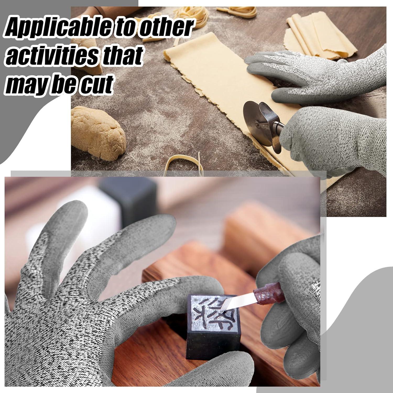 Guantes Resistentes a Cortes Janmercy 3 Pares Nivel 5