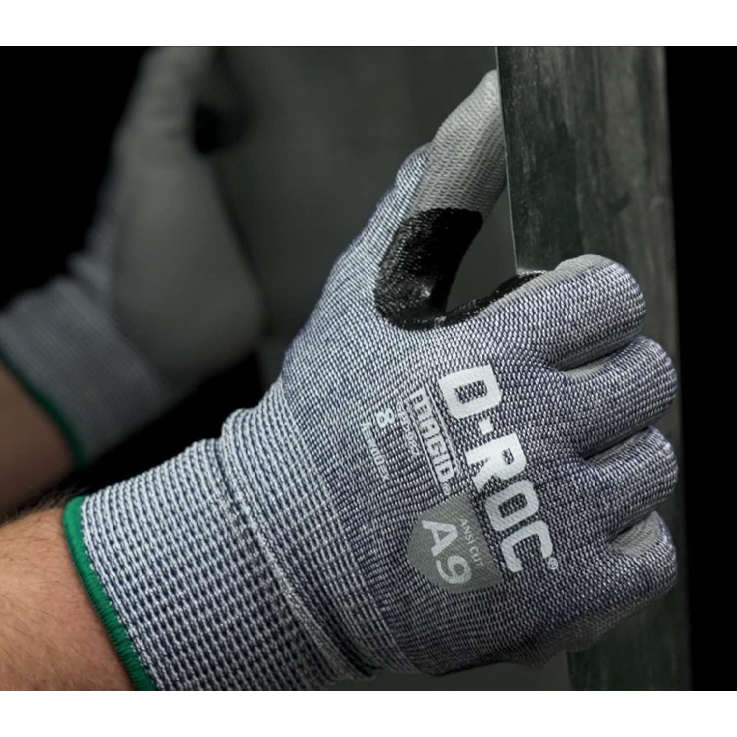 Guantes de Trabajo MAGID D-ROC AeroDex A9 13-Gauge PU 5/XXS
