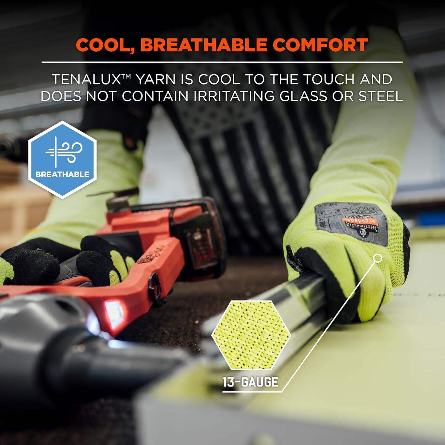 Guantes Resistentes a Cortes Ergodyne ProFlex 7041 Lima, A4