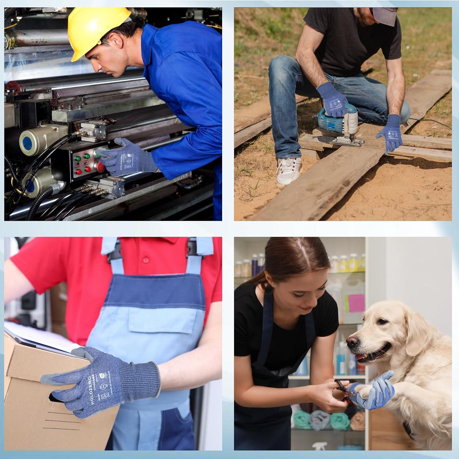 Guantes Resistentes a Cortes A4 HOLDZERO - Seguridad y Comodidad