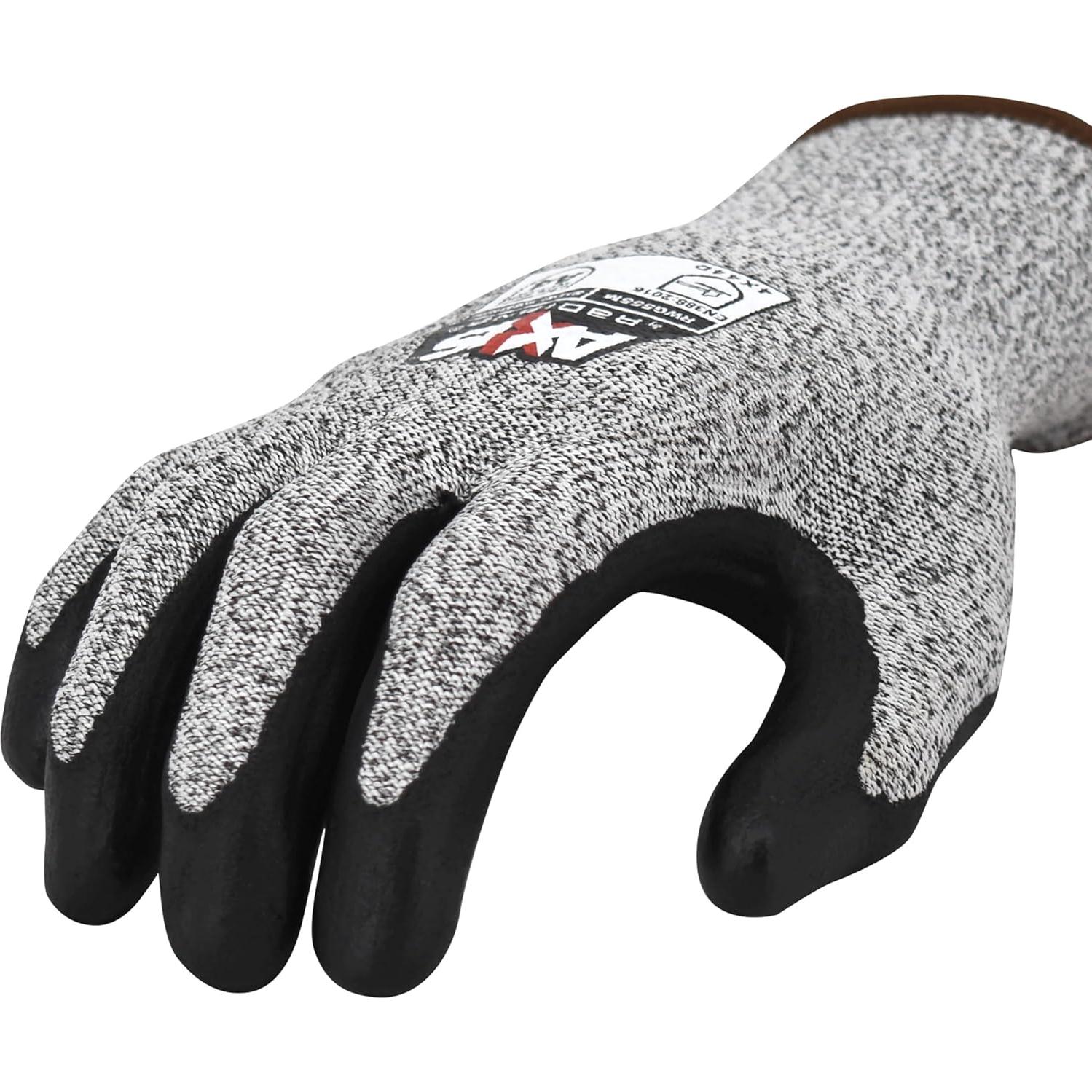 Guantes de Trabajo Radians RWG555 A4 Nitrilo Espumoso - Grande (Paquete de 12)