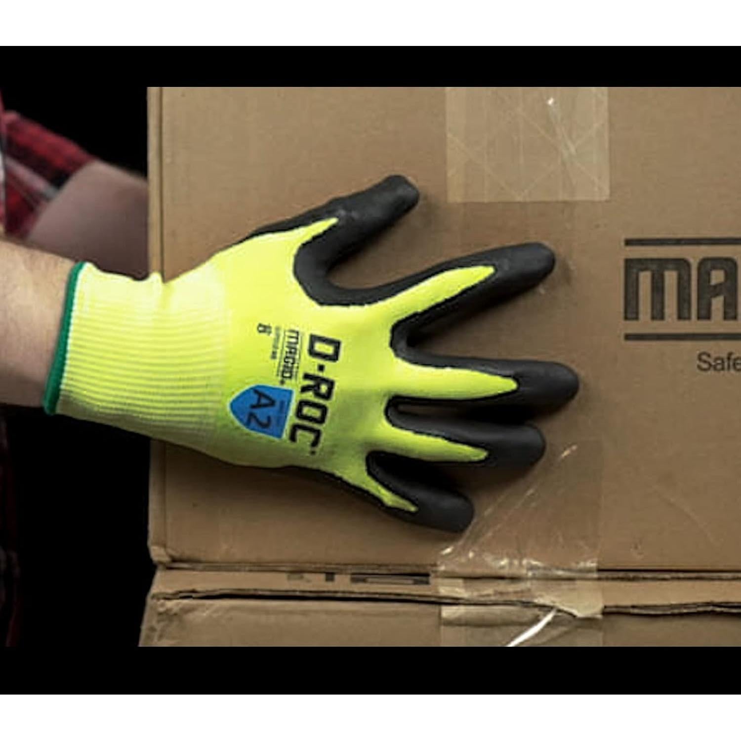 Guantes de Trabajo MAGID D-ROC A2 TriTek 15-Gauge 1 Par