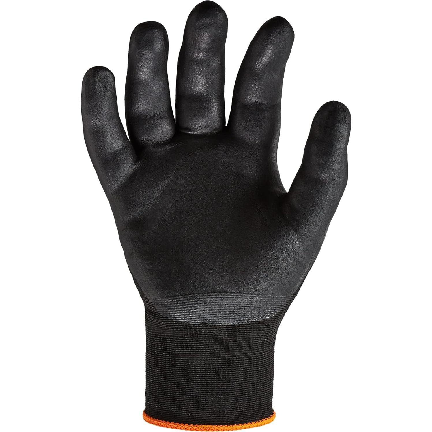 Guantes de Trabajo Ergodyne ProFlex 7001 Nitrilo Negro Mediano