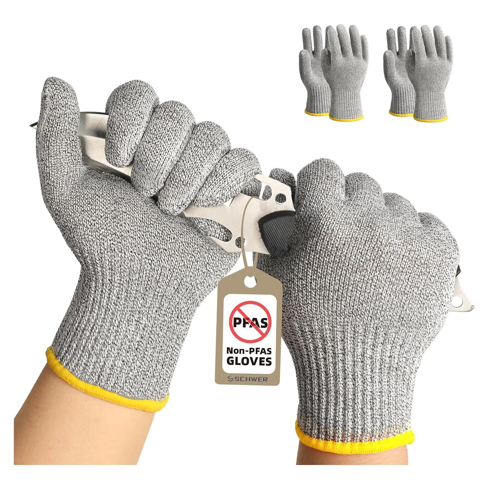 Guantes Resistentes a Cortes ANSI A7 Schwer PR1508, Talla L