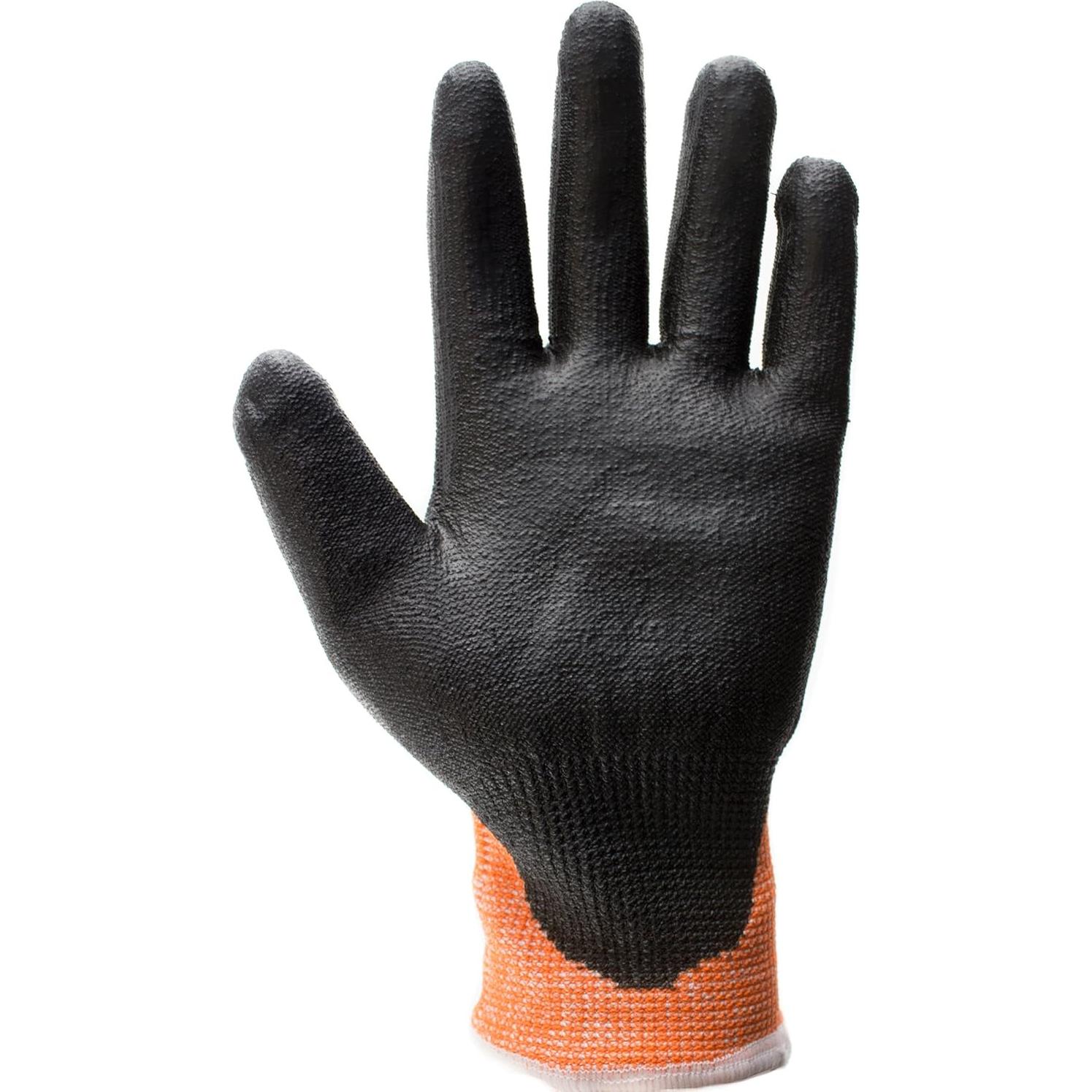 Guantes de Trabajo RK BGCRPU Nivel 5 Resistente a Cortes - 3 Pzas