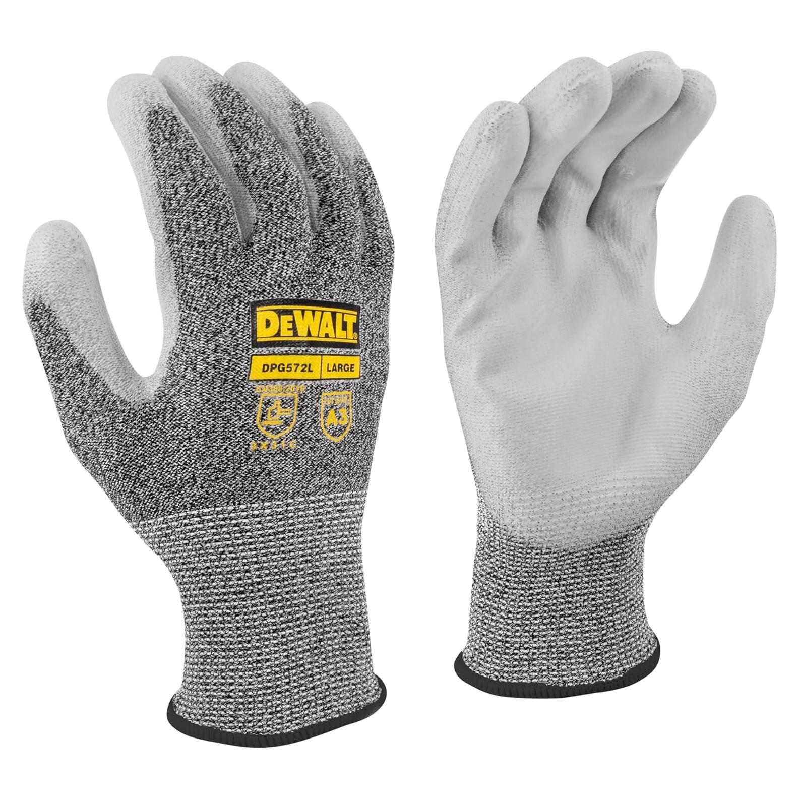 Guante resistente a cortes Dewalt DPG572 - Poliuretano - T. L