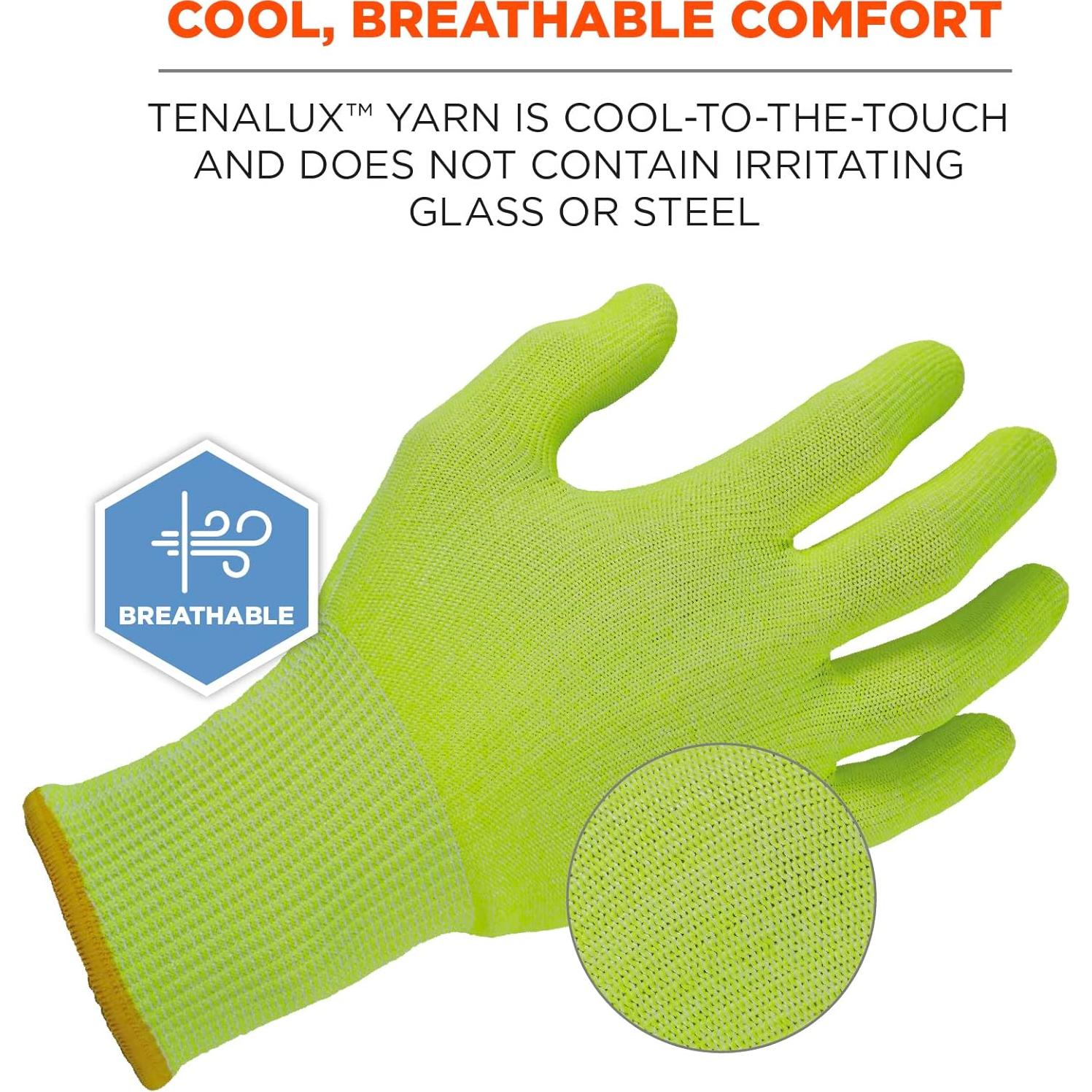 Guantes de Grado Alimentario Ergodyne ProFlex 7040 Nivel 5