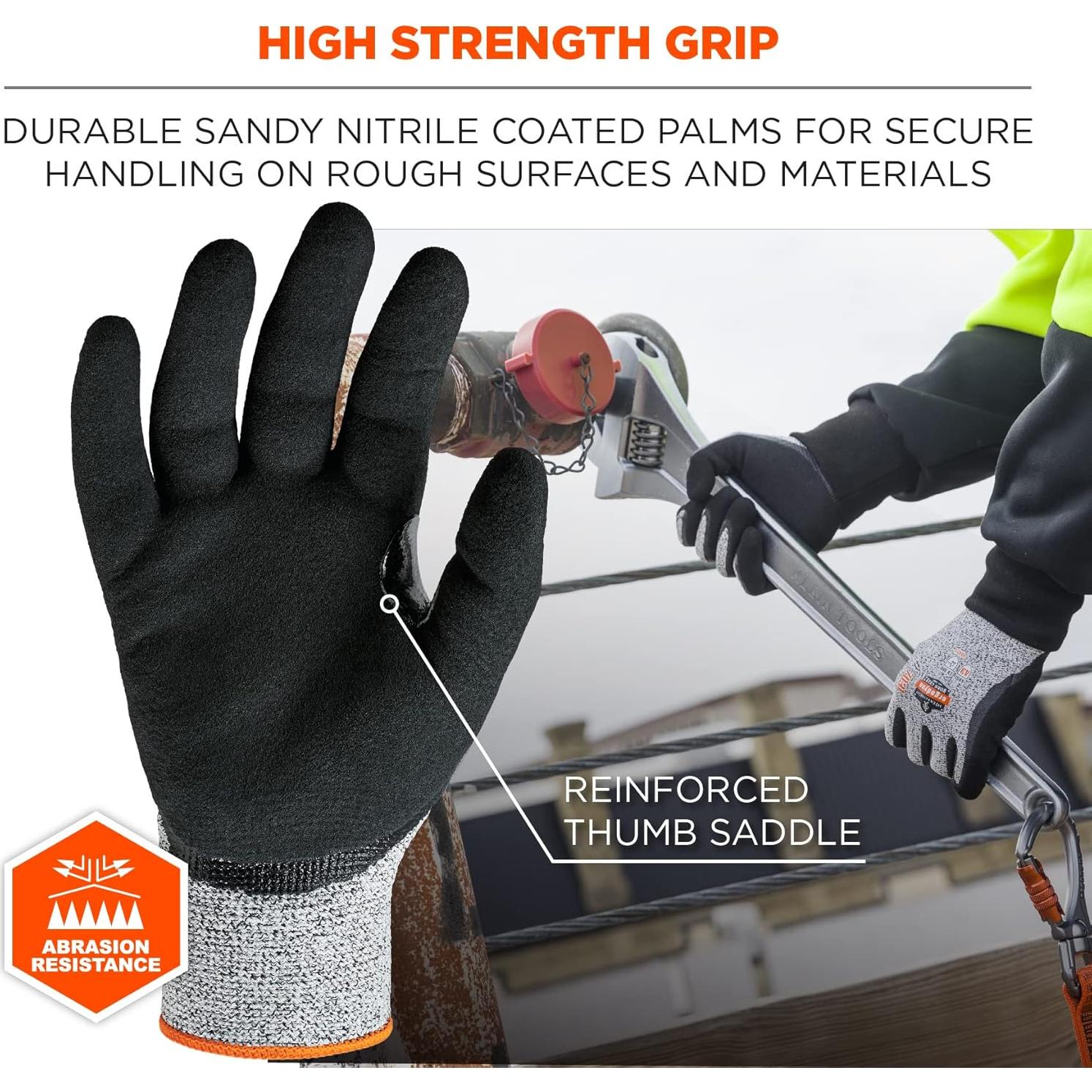 Guantes de Trabajo Ergodyne ProFlex 7031 Nitrilo A3 1 Cuenta