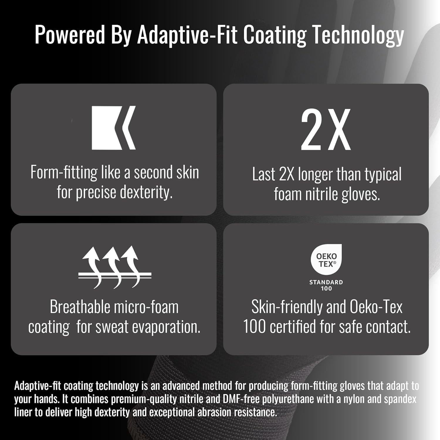 Guantes de Agarre Alta Destreza TufFML01 Nivel 5 Unisex M