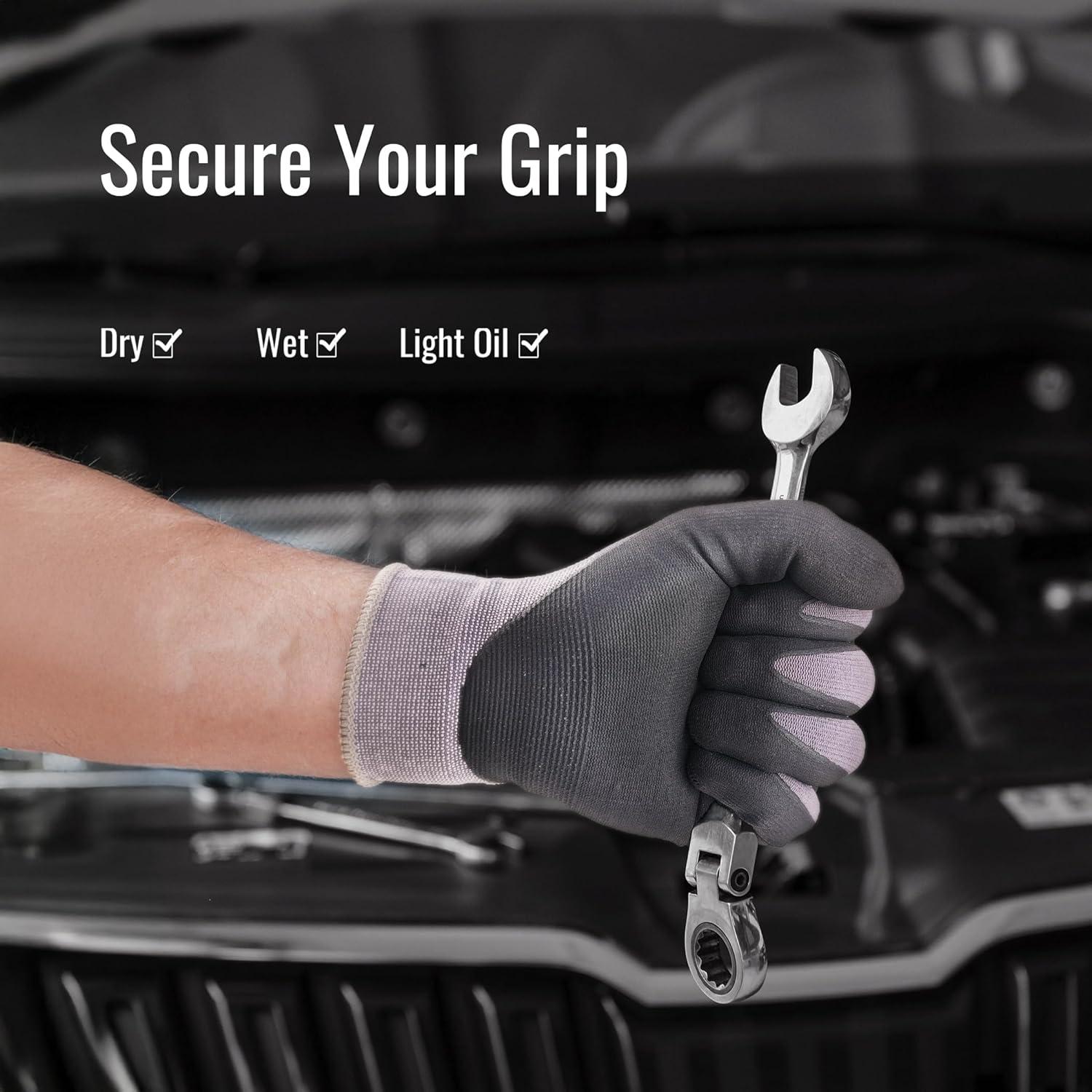 Guantes de Agarre Alta Destreza TufFML01 Nivel 5 Unisex M