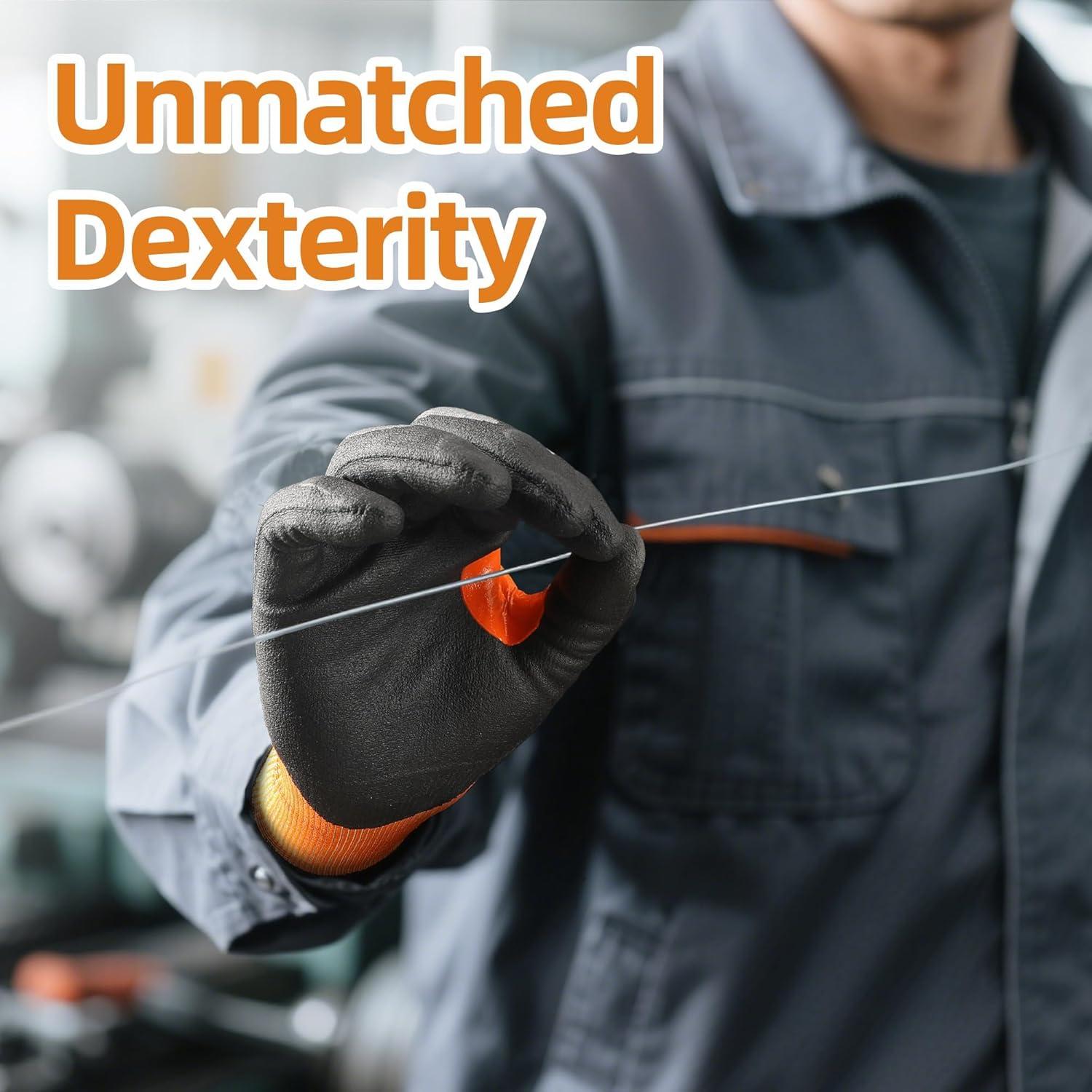 Guantes de Trabajo Schwer A6 AIR-SKIN Resistentes a Cortes Medianos