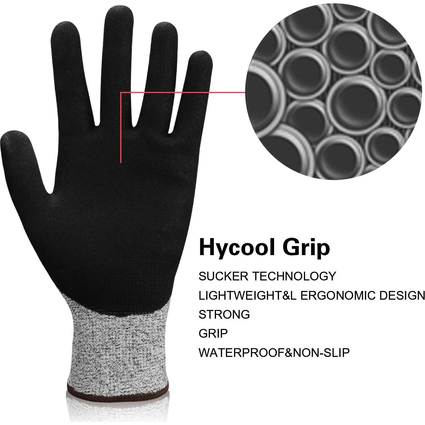 Guantes Resistentes a Cortes Nivel 5 DS Safety - 12 Pares Medianos